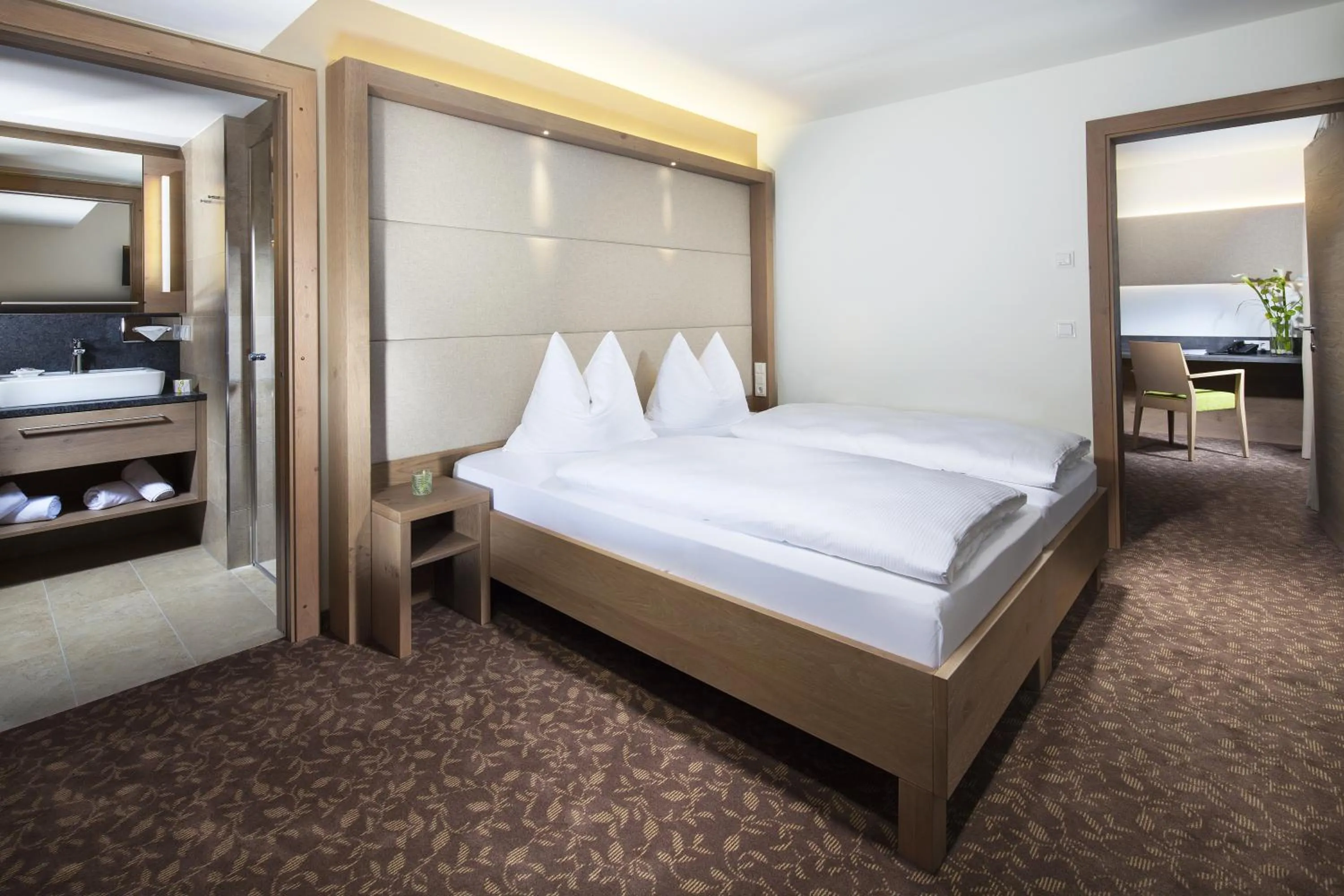 Bed in Hotel Metzgerwirt