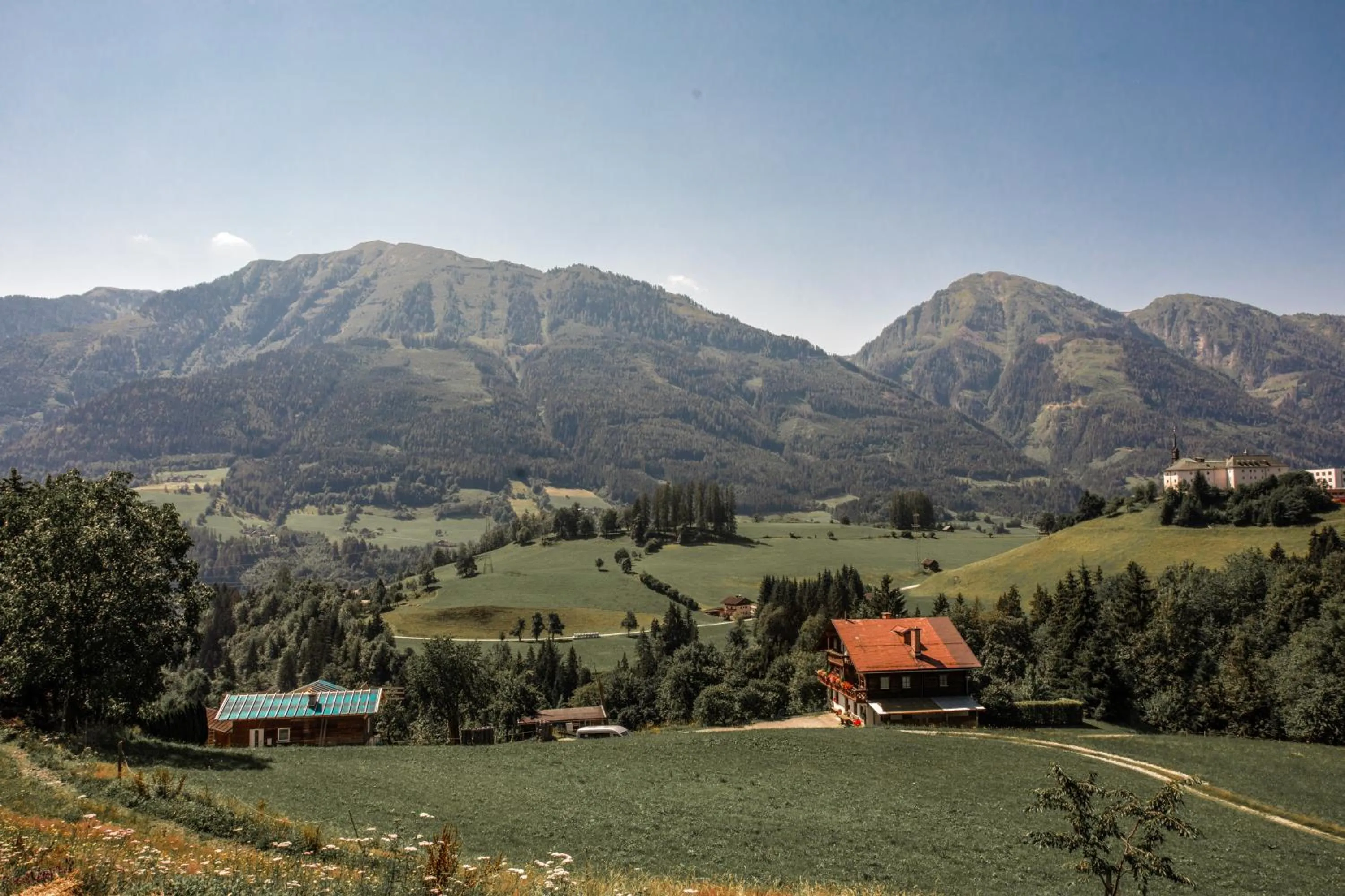 Mountain view in Hotel Metzgerwirt