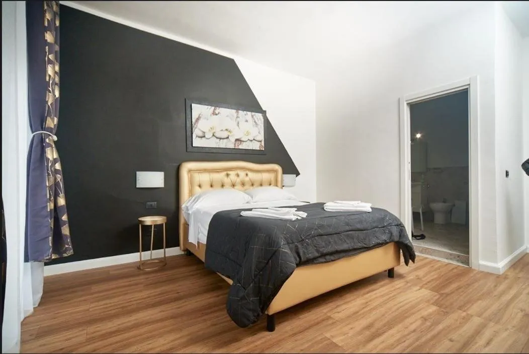 Bed in Mirosa Bed and Breakfast