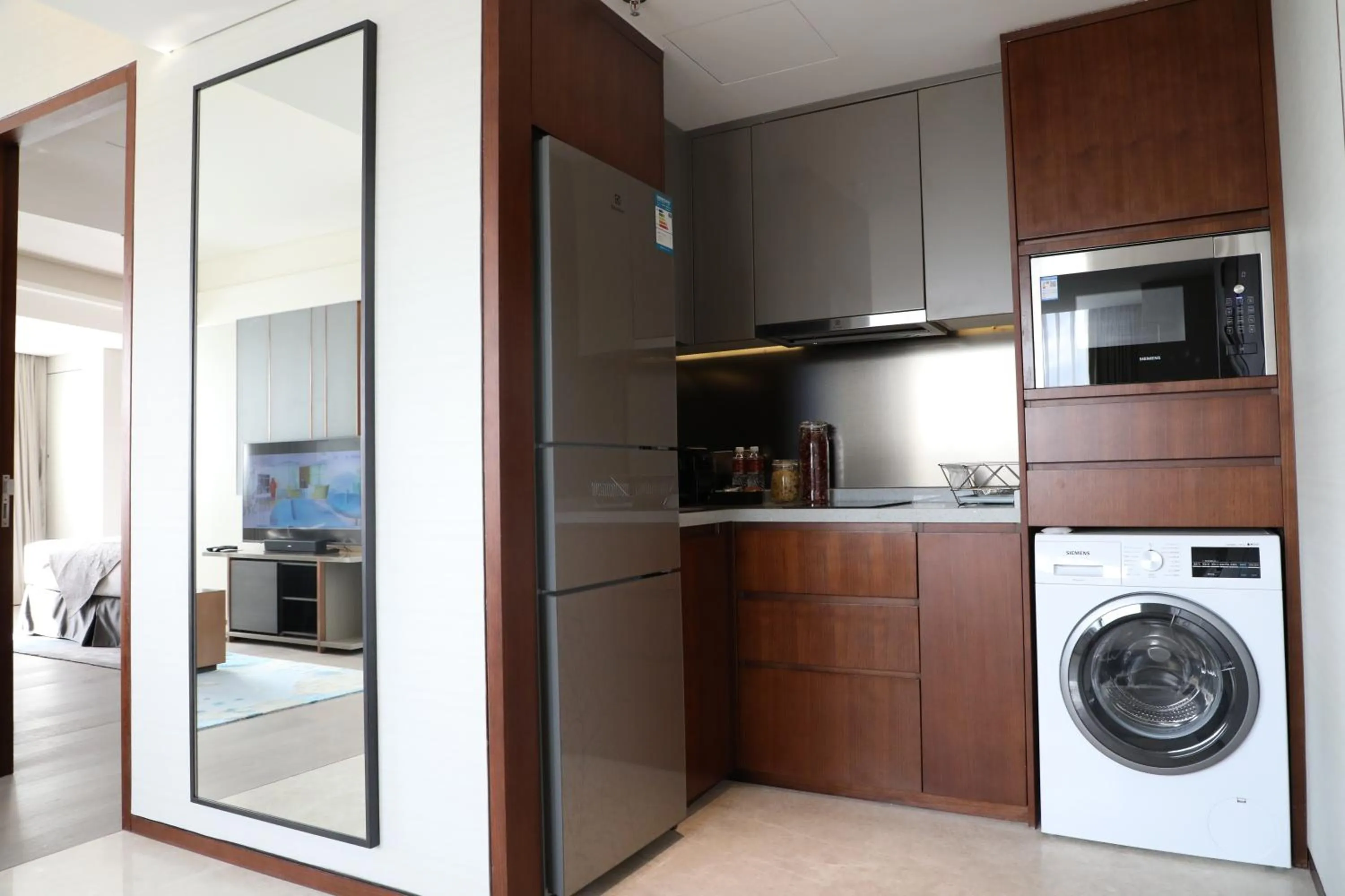 Kitchen or kitchenette in Fraser Suites Dalian