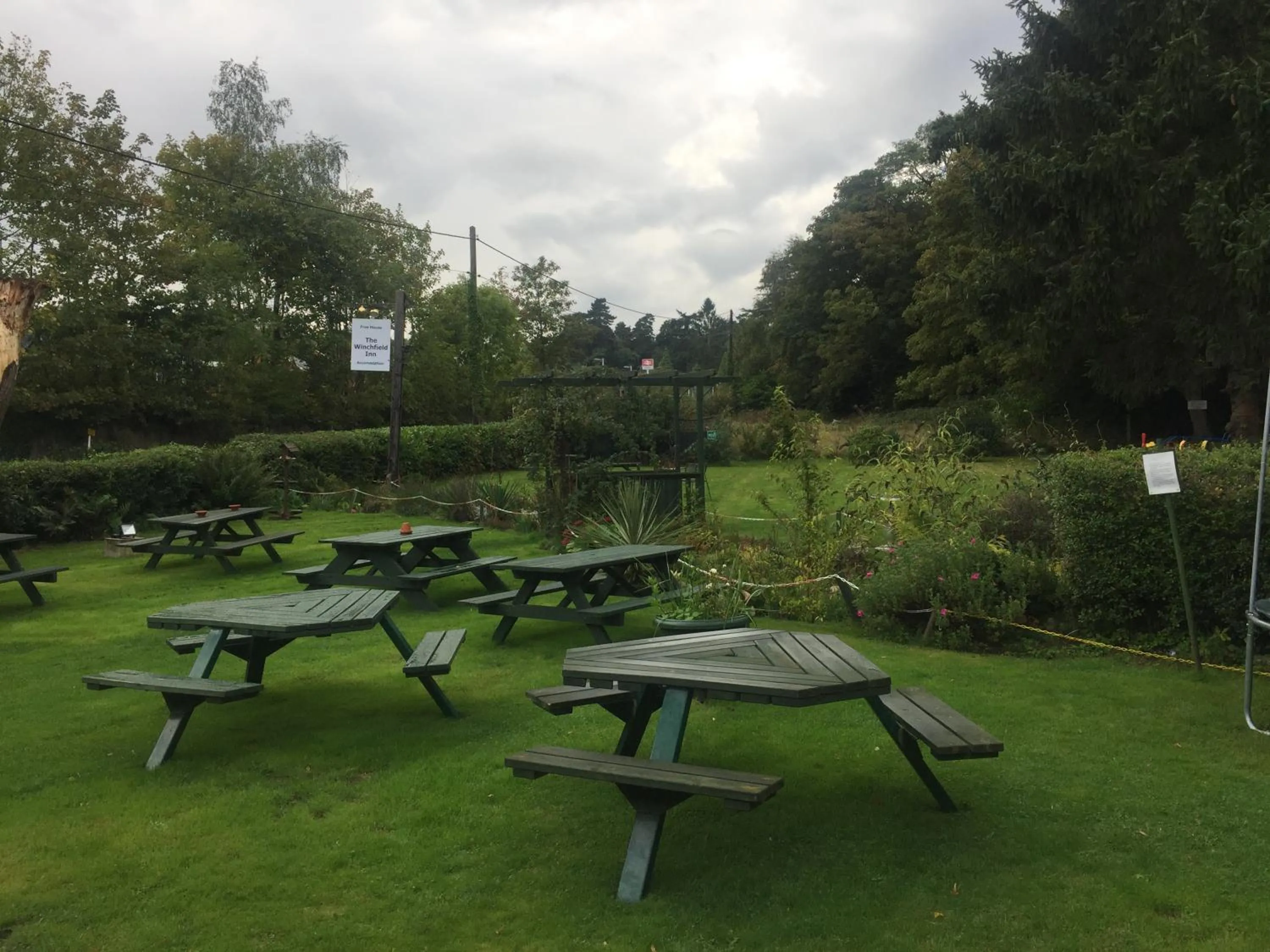 Garden in The Winchfield Inn