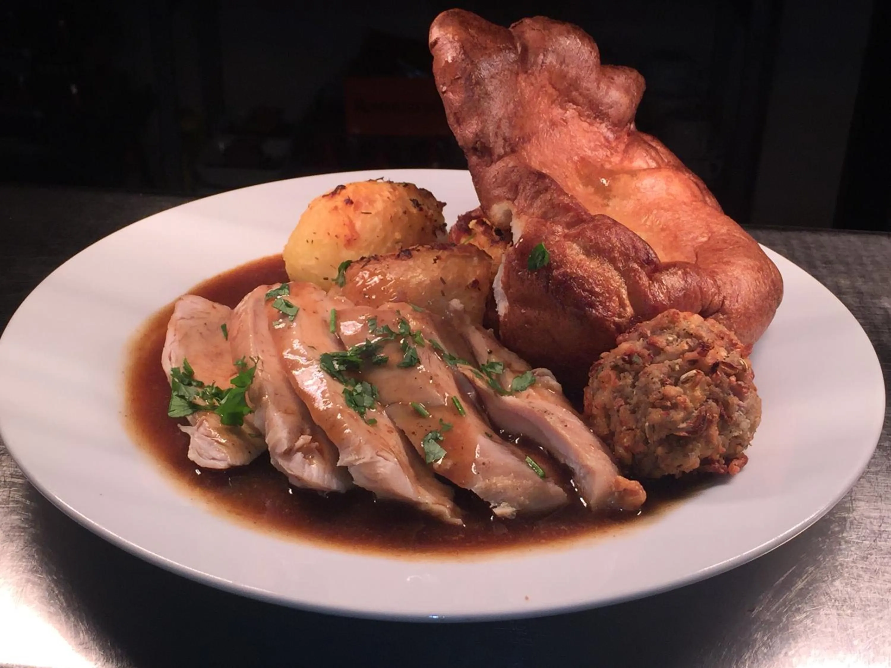 Food close-up in The Winchfield Inn