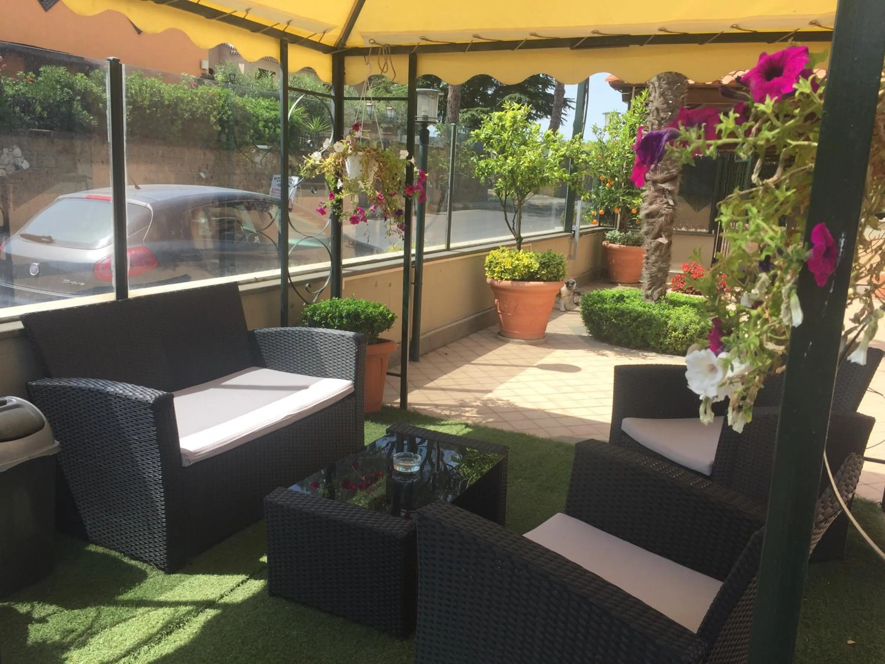 Garden in Hotel Dei Tartari