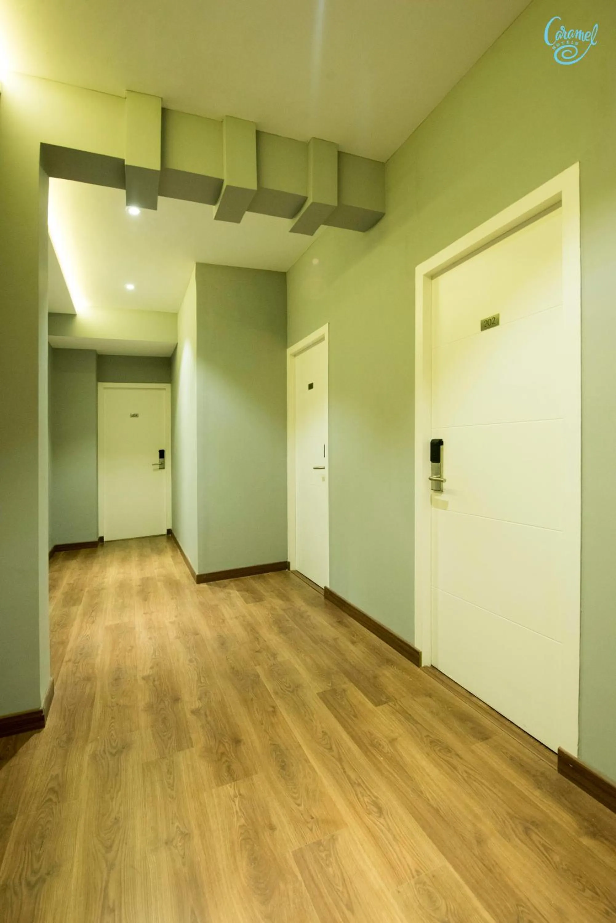 Patio in Caramel Hotels