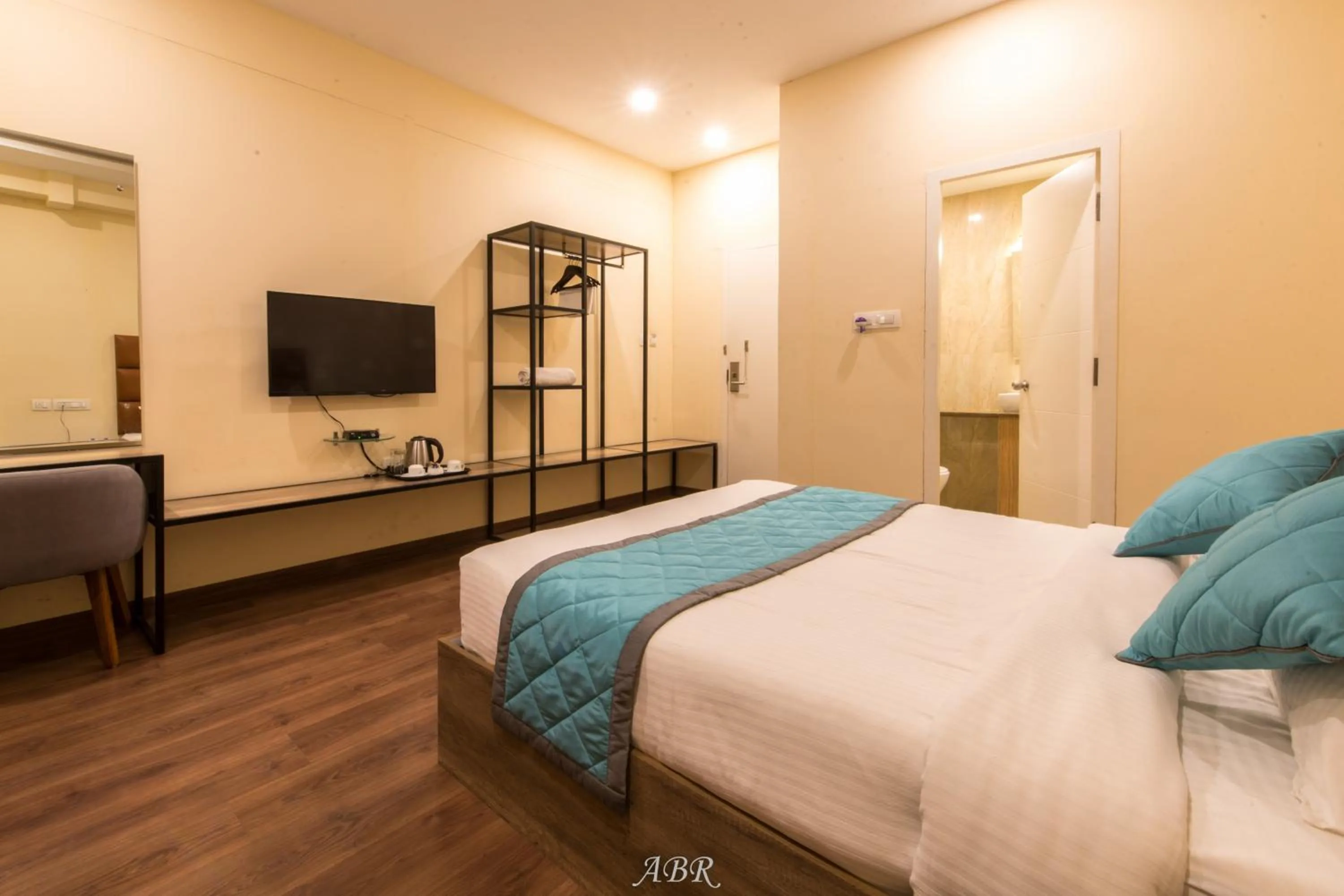 Bed in Caramel Hotels