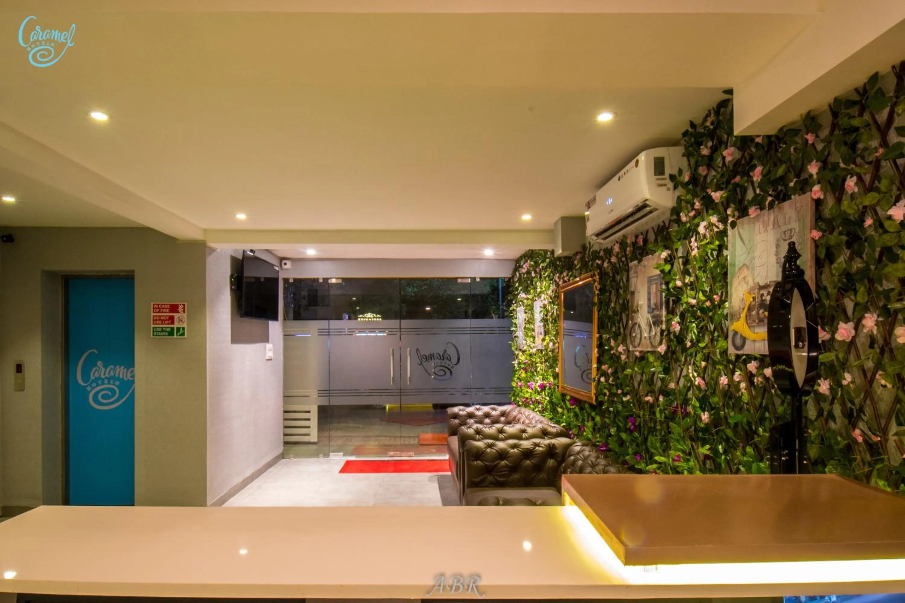 Lobby or reception in Caramel Hotels