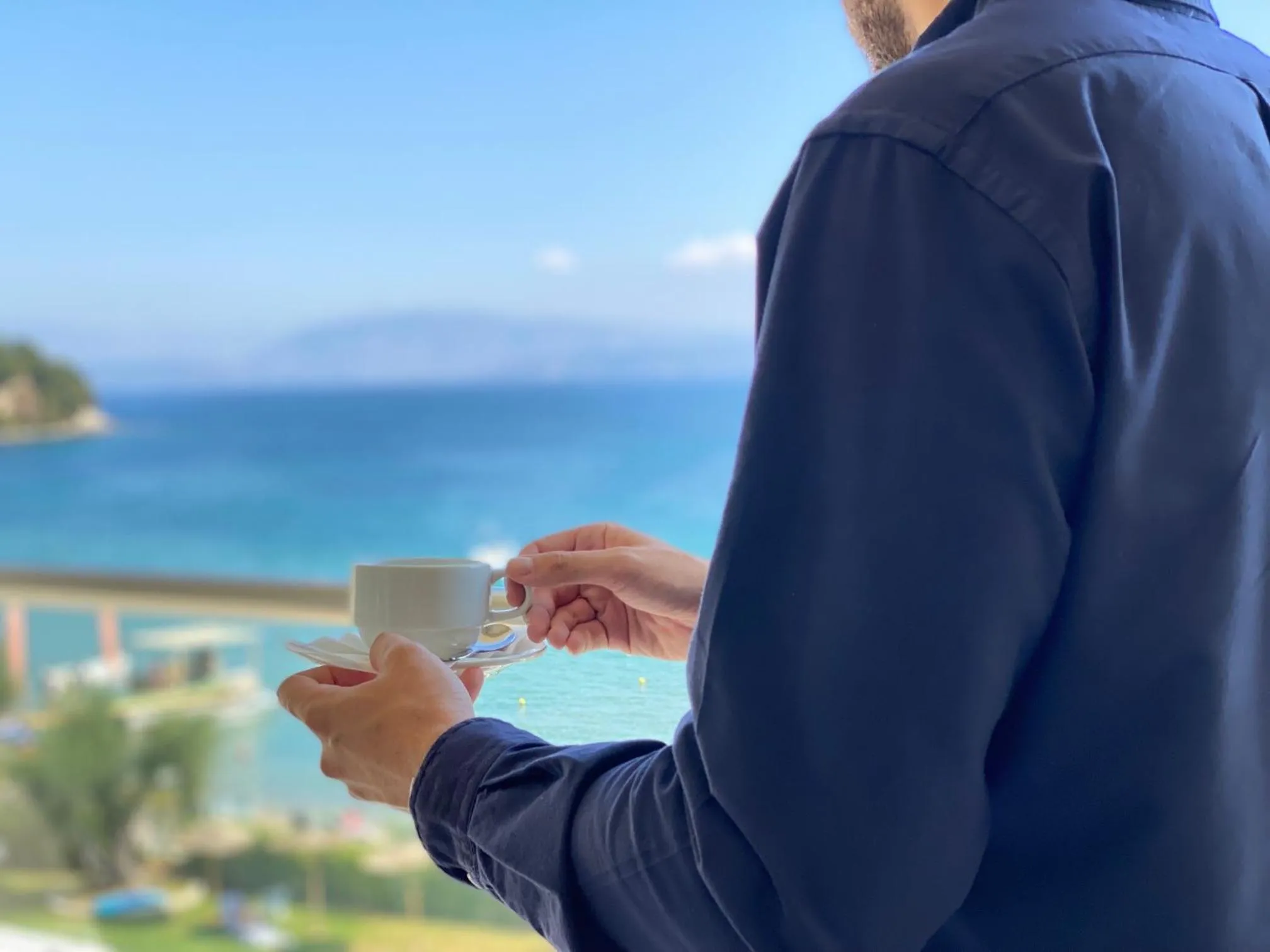 Balcony/Terrace in Elea Beach Hotel