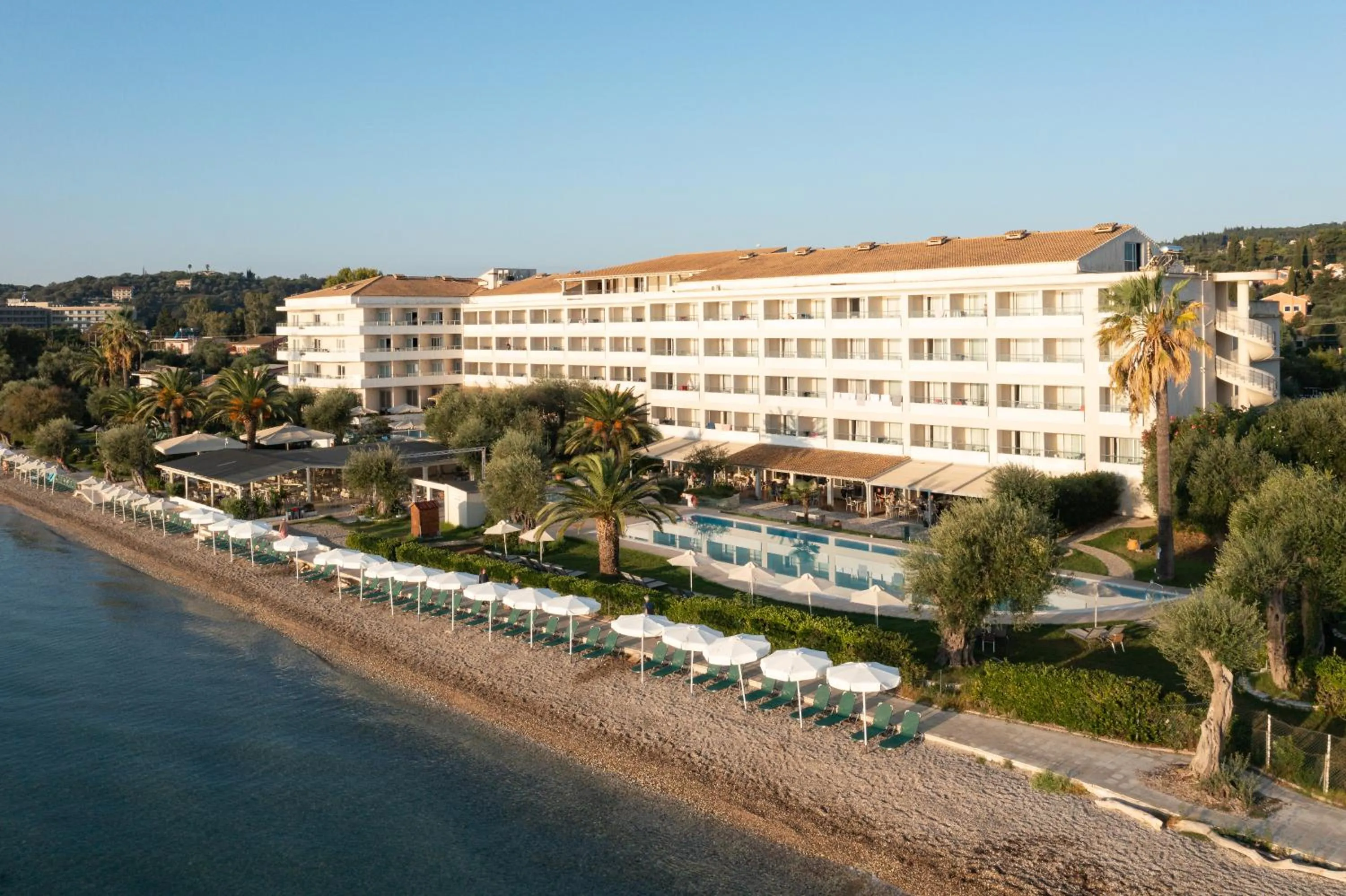 Location in Elea Beach Hotel
