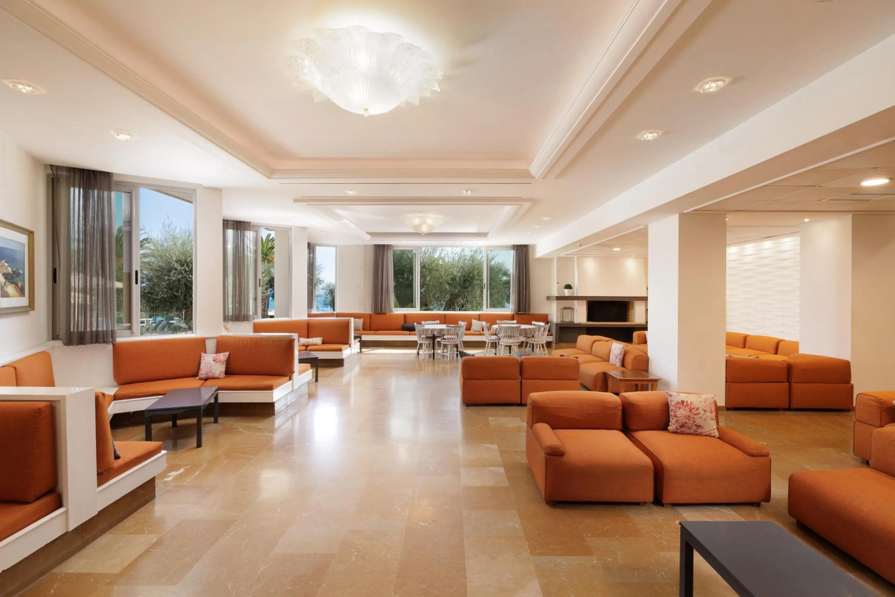 Living room in Elea Beach Hotel