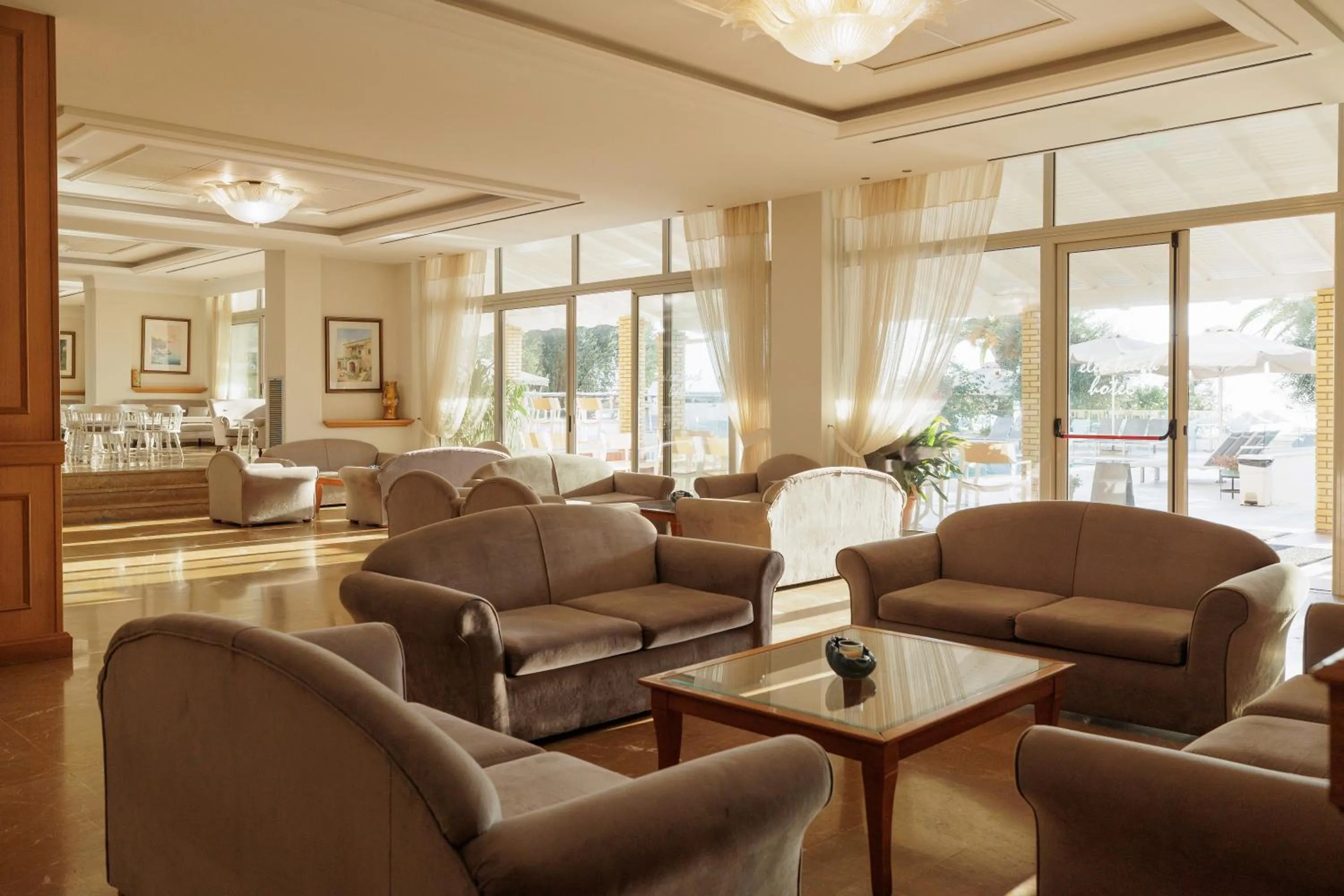 Lobby or reception in Elea Beach Hotel