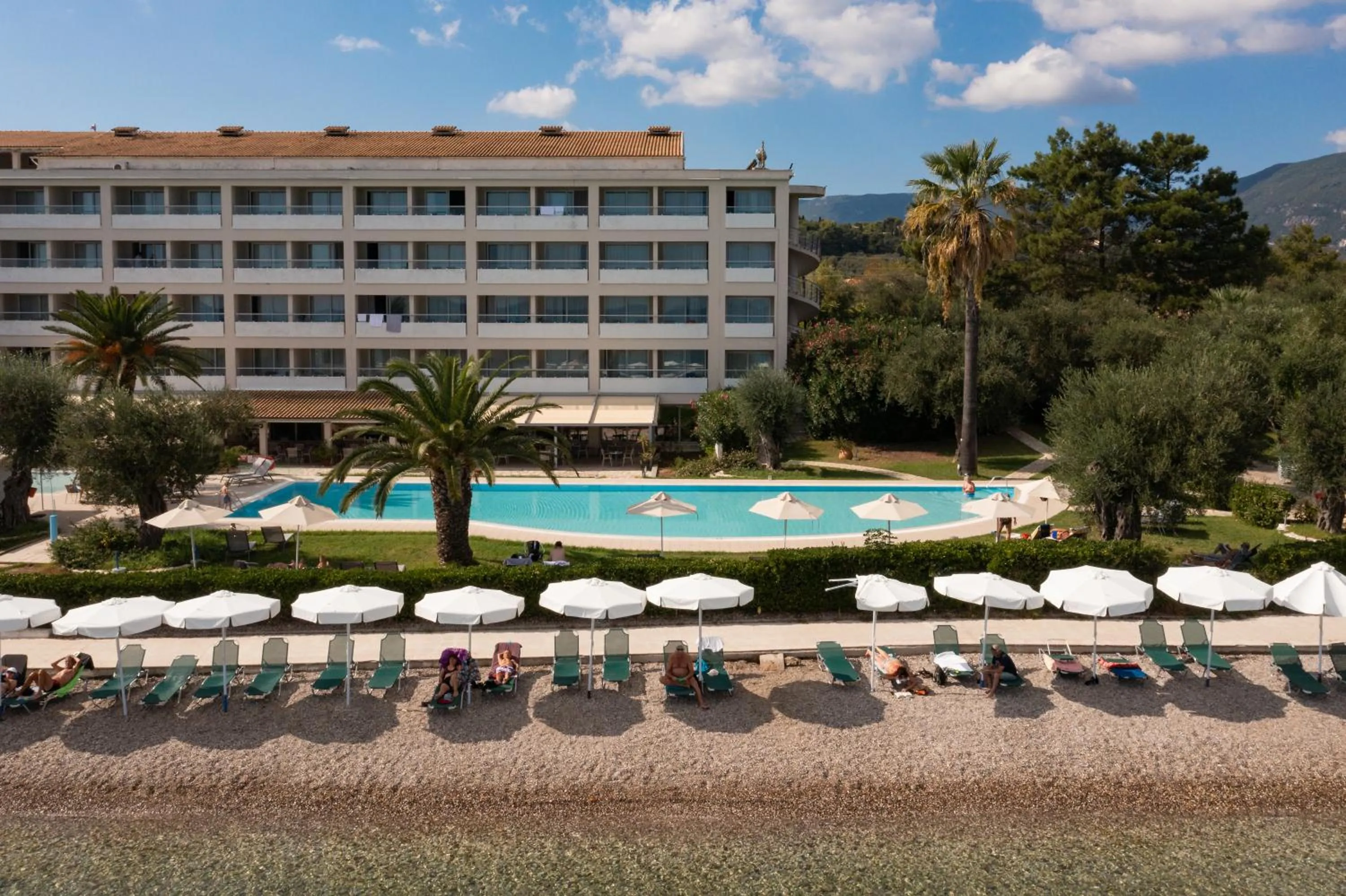 Location in Elea Beach Hotel