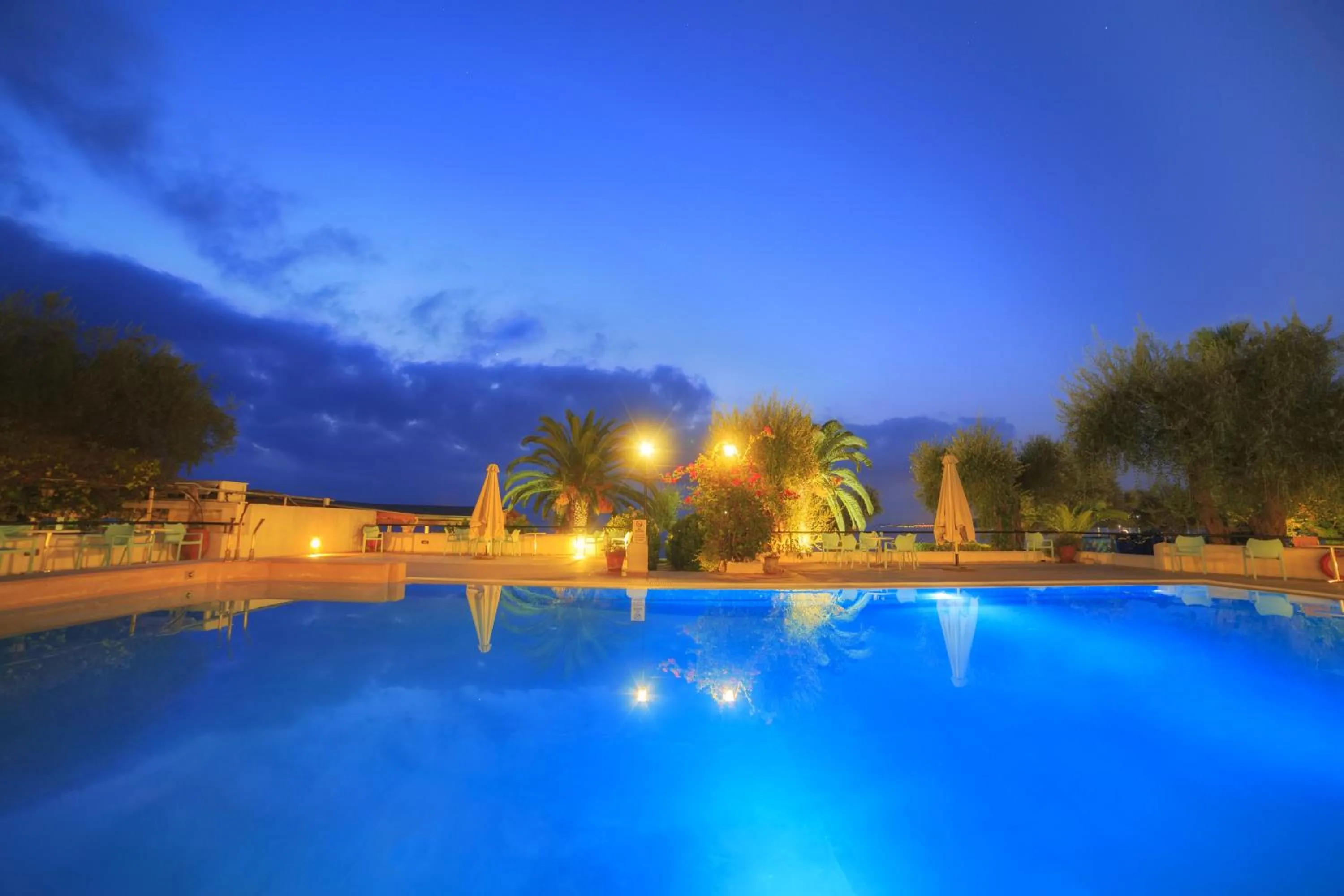 Night in Elea Beach Hotel