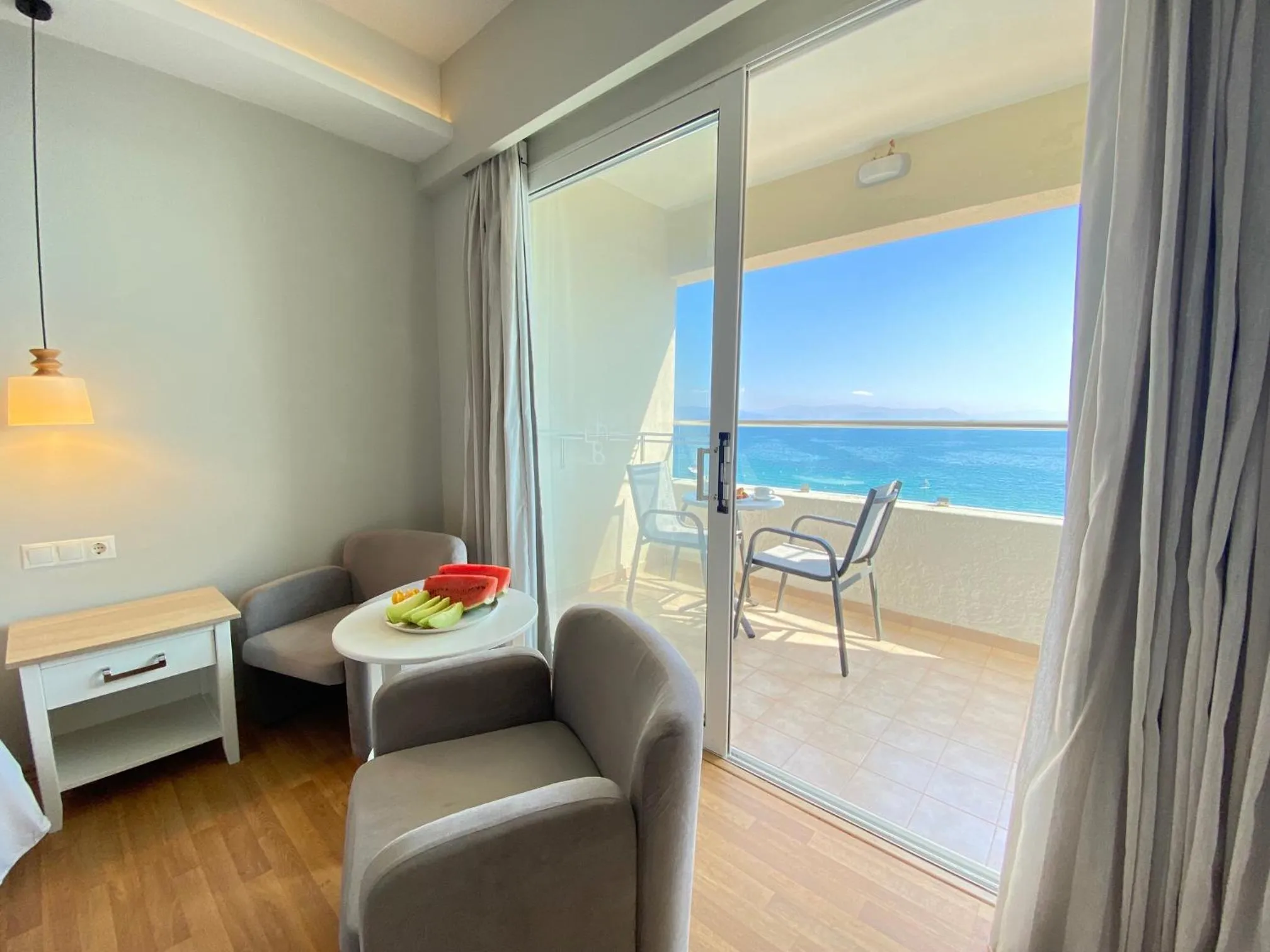 Balcony/Terrace in Elea Beach Hotel