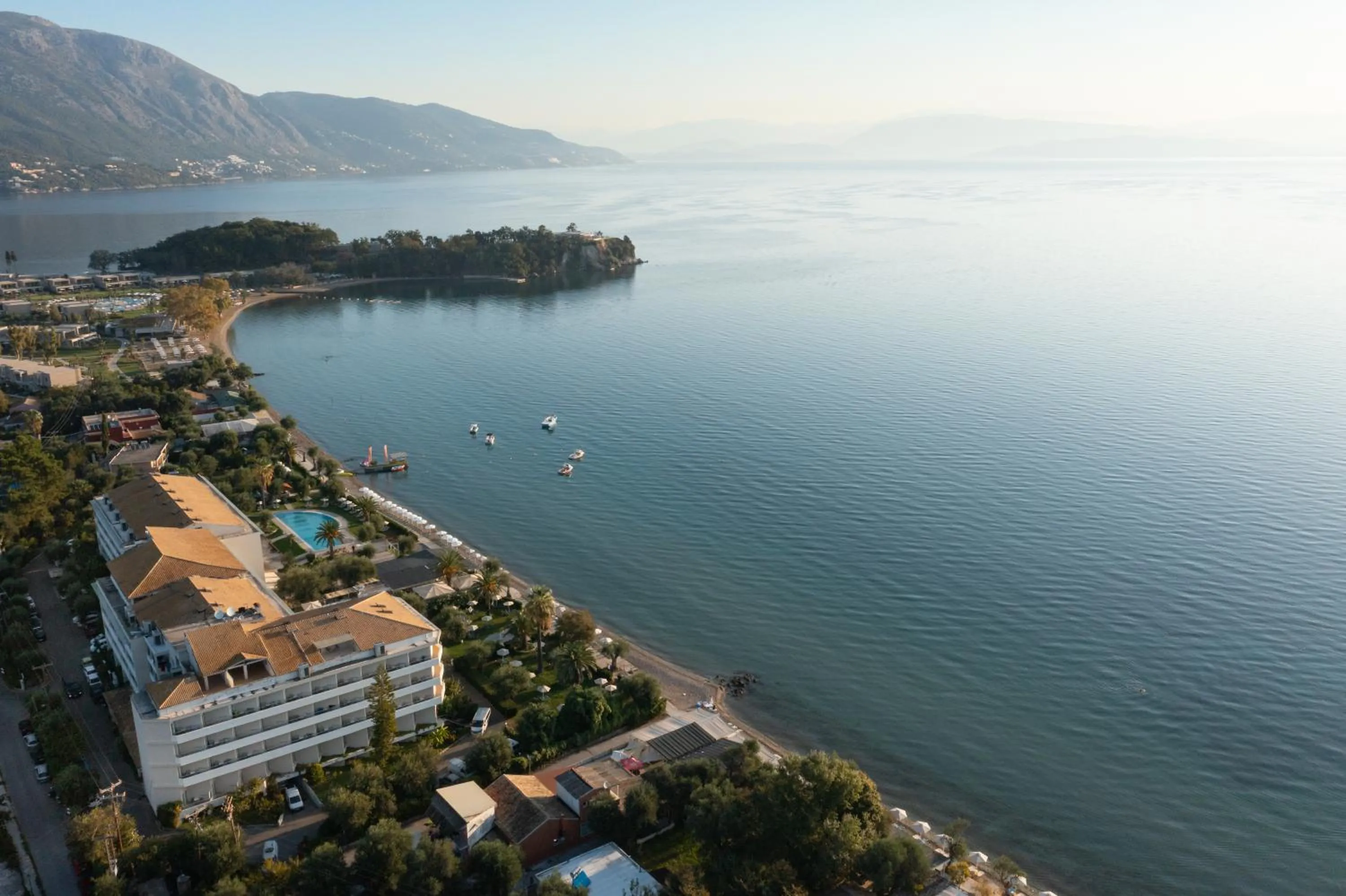 Location in Elea Beach Hotel