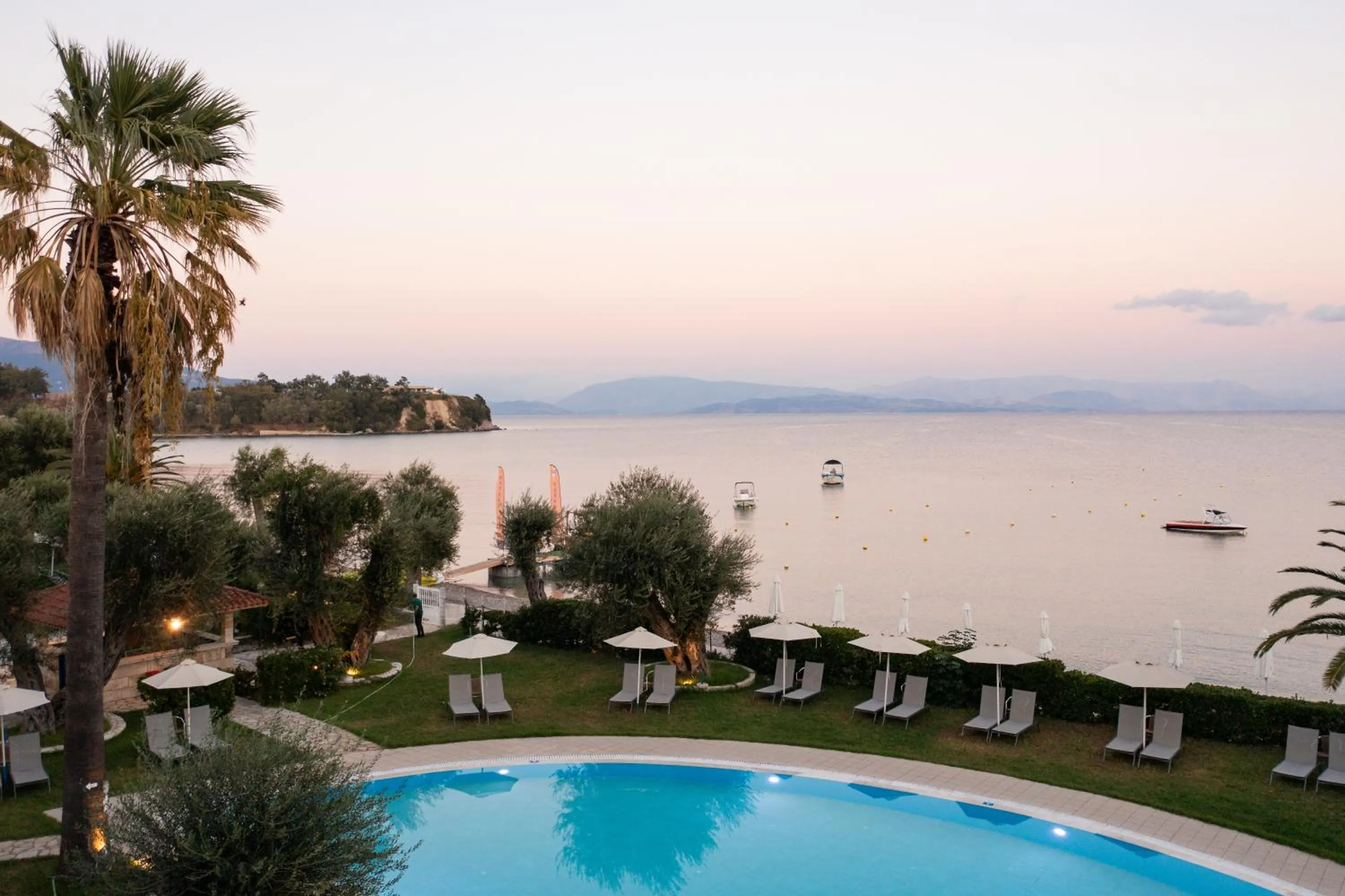 Swimming pool in Elea Beach Hotel