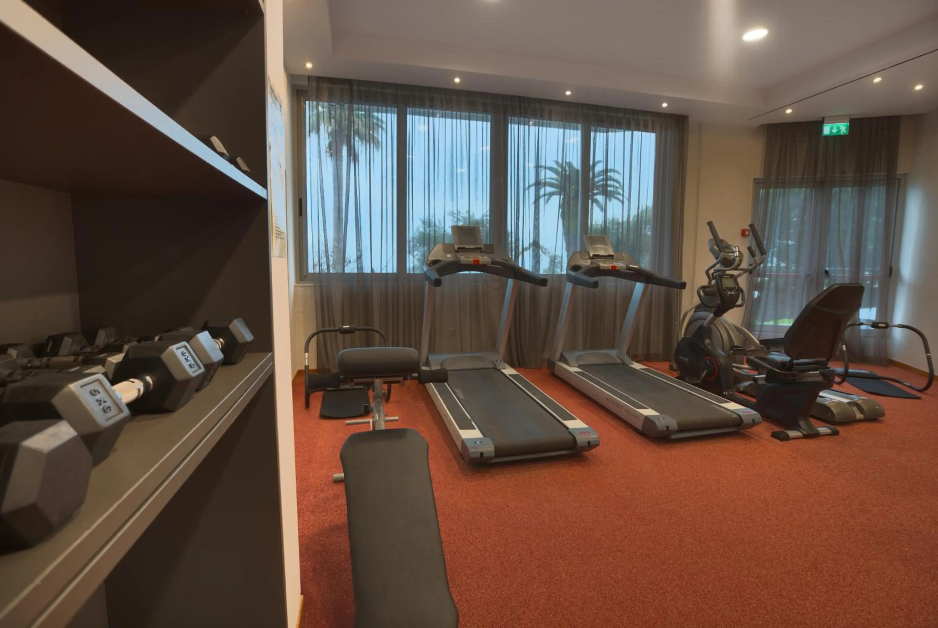 Fitness centre/facilities in Elea Beach Hotel
