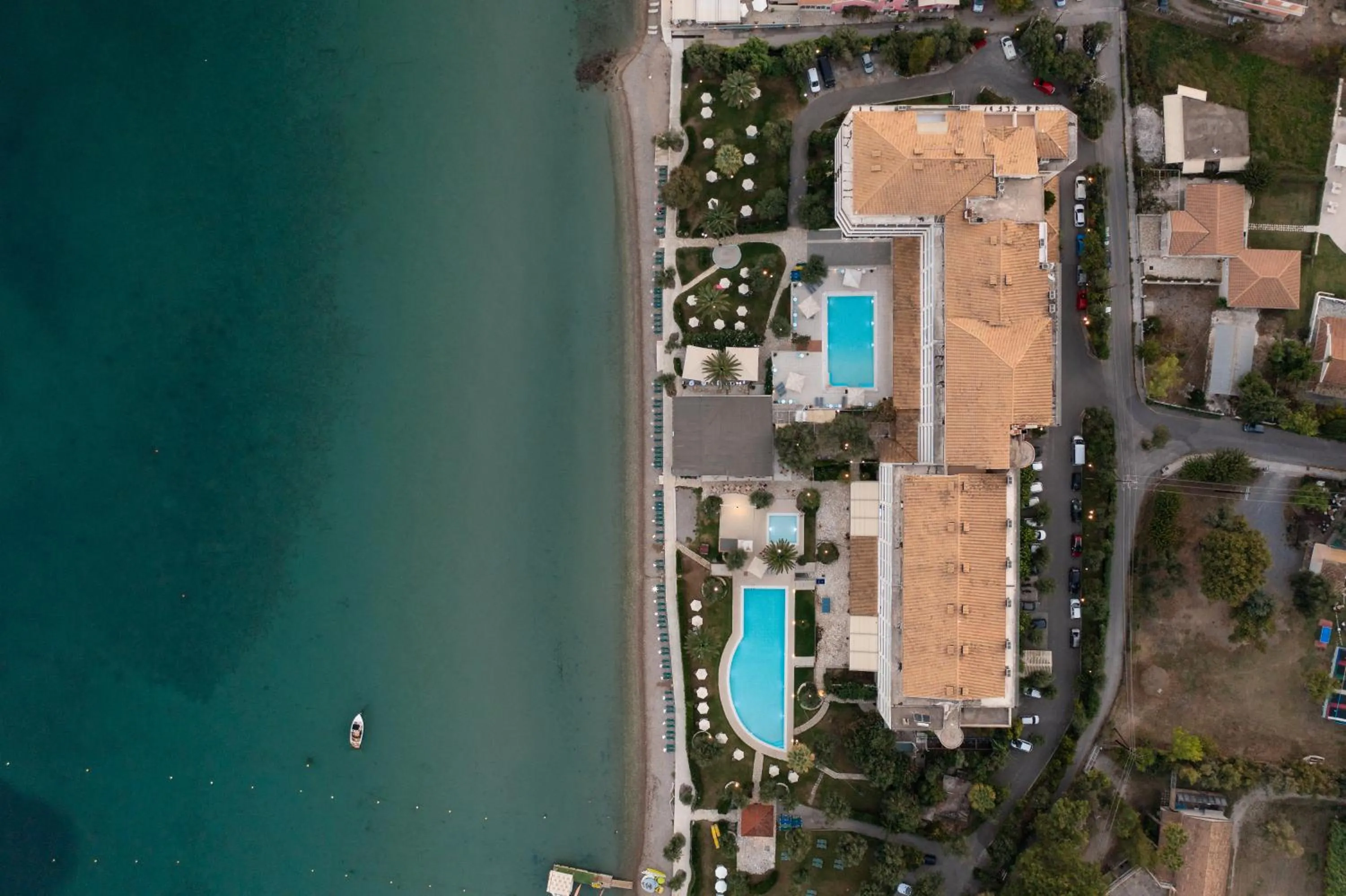 Location in Elea Beach Hotel