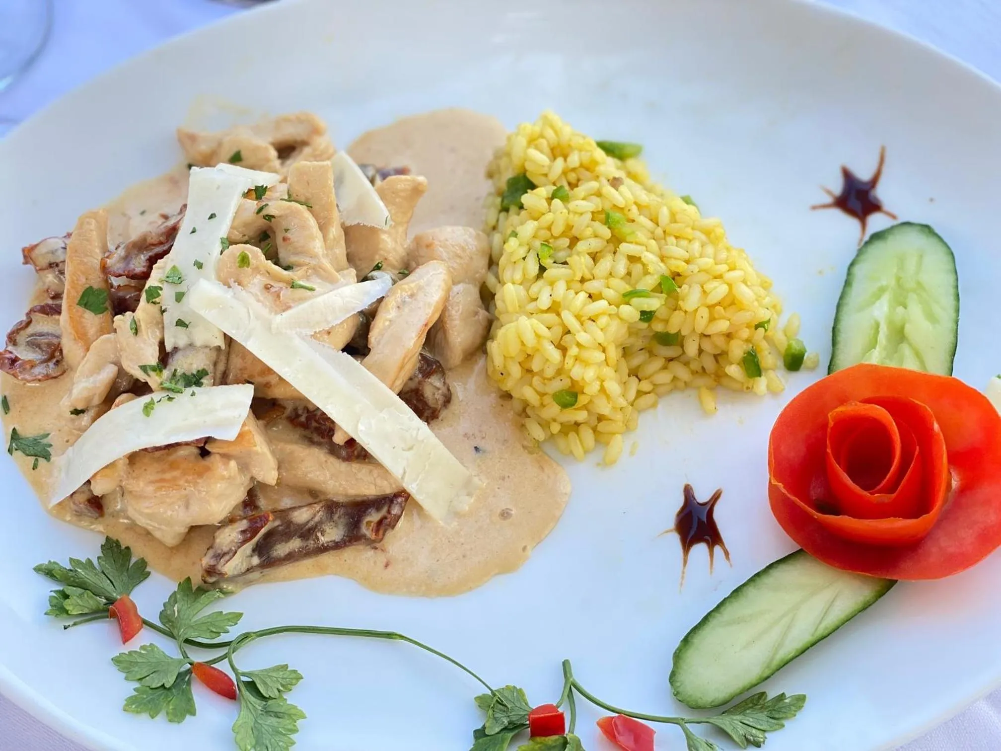 Restaurant/places to eat in Elea Beach Hotel