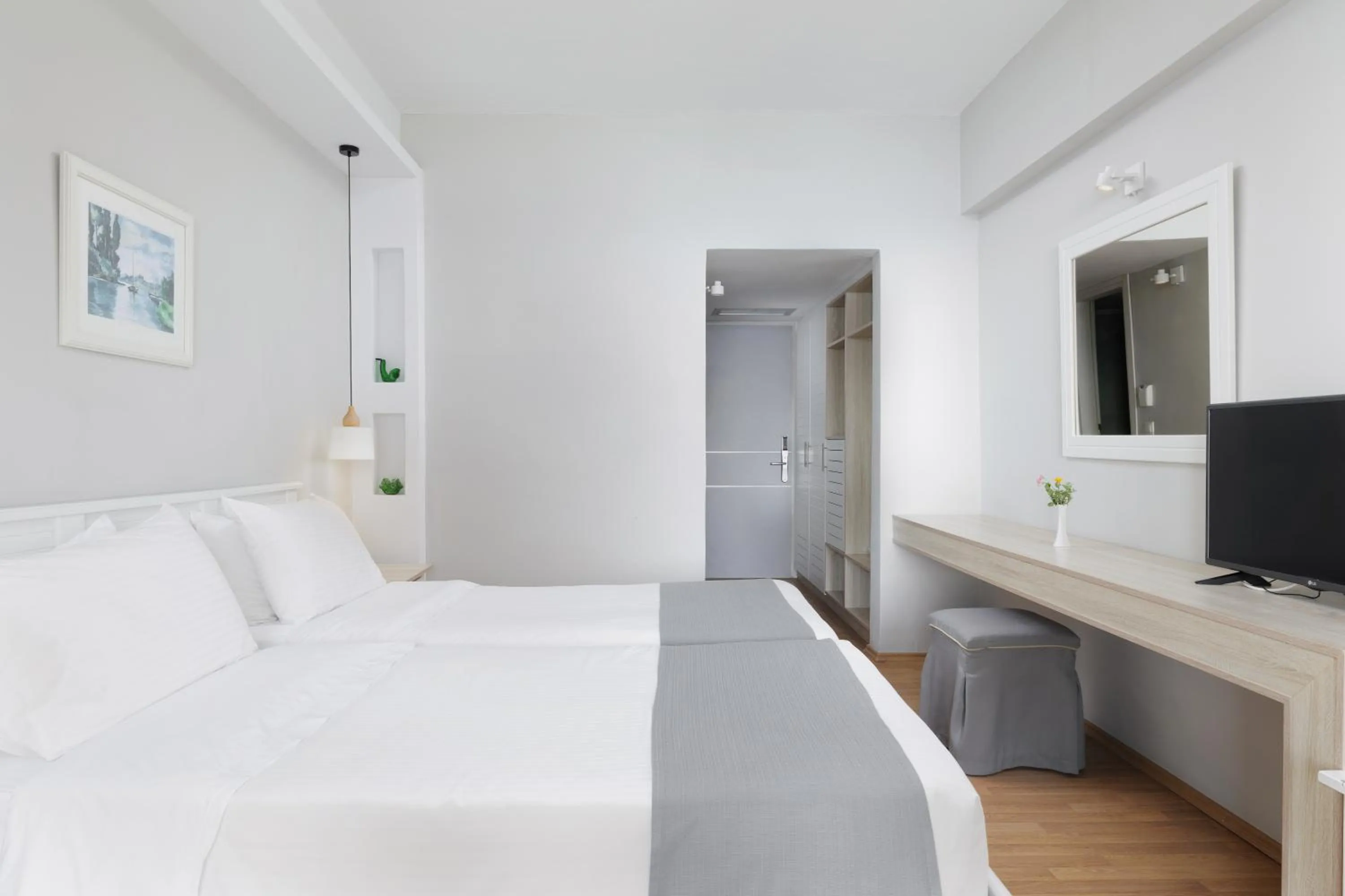 Photo of the whole room, Bed in Elea Beach Hotel