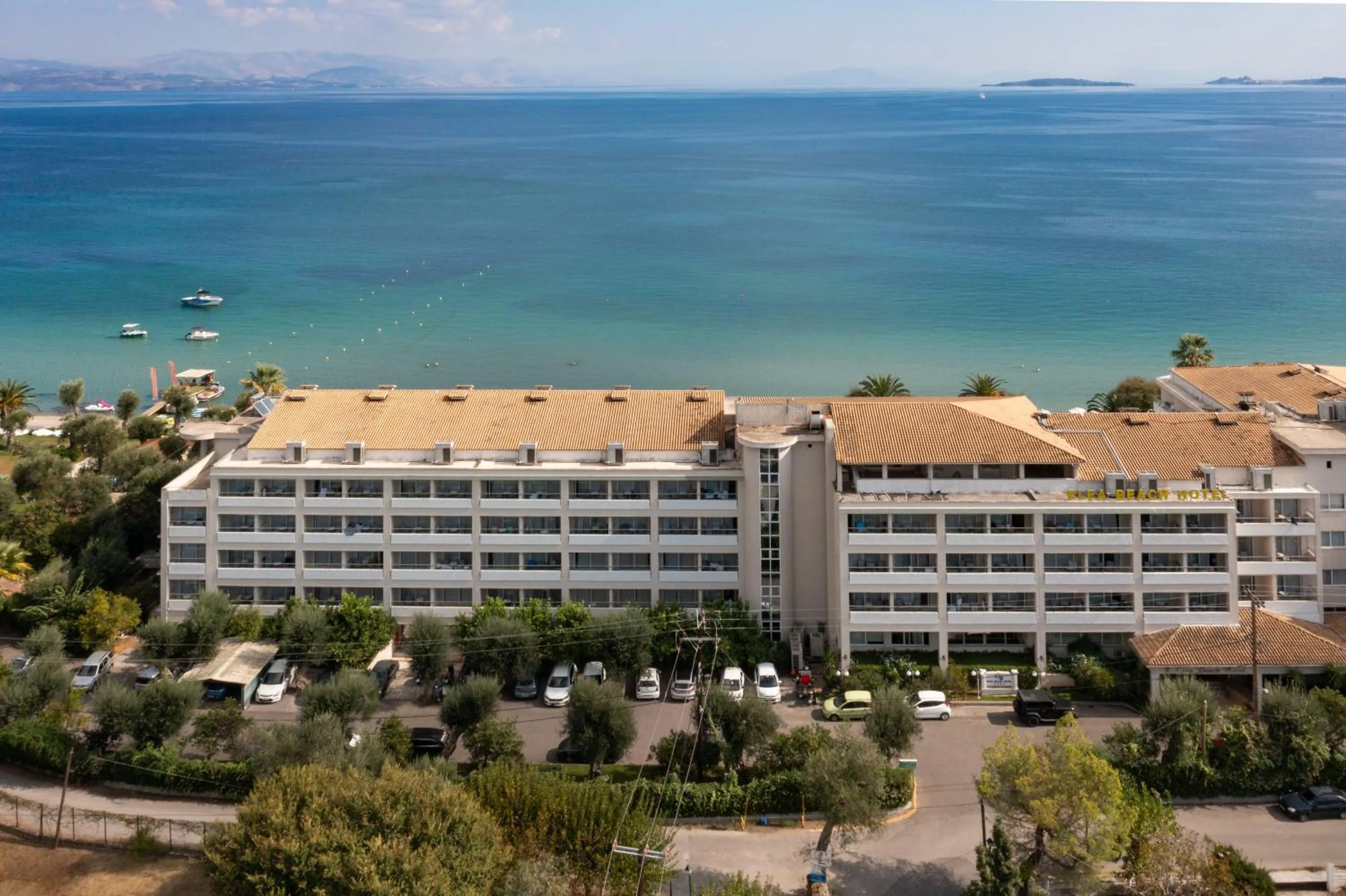 Location in Elea Beach Hotel