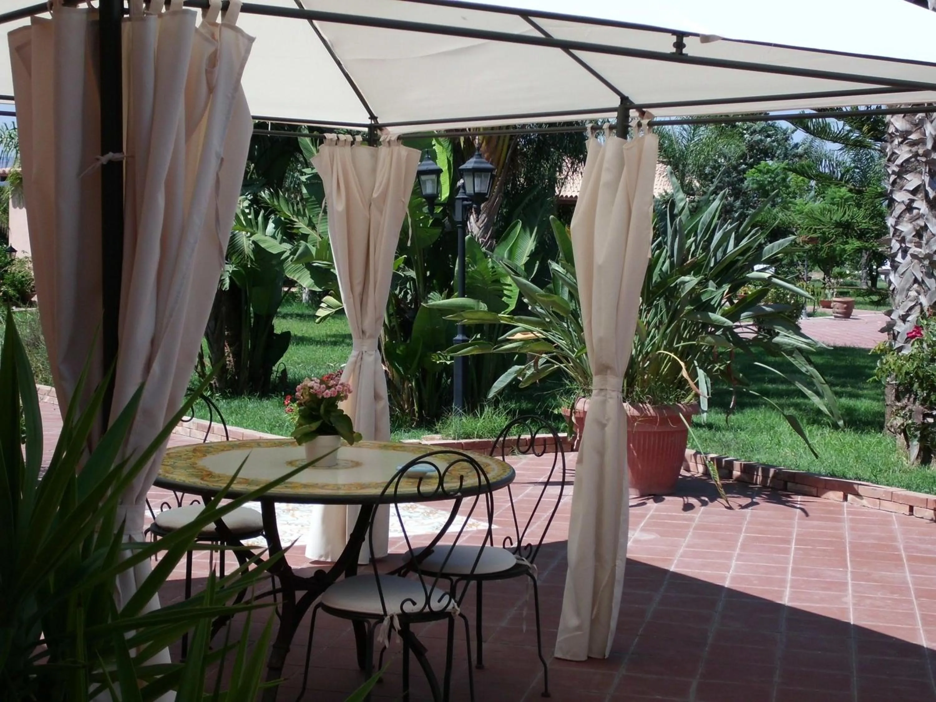 Patio in Villa Cristina