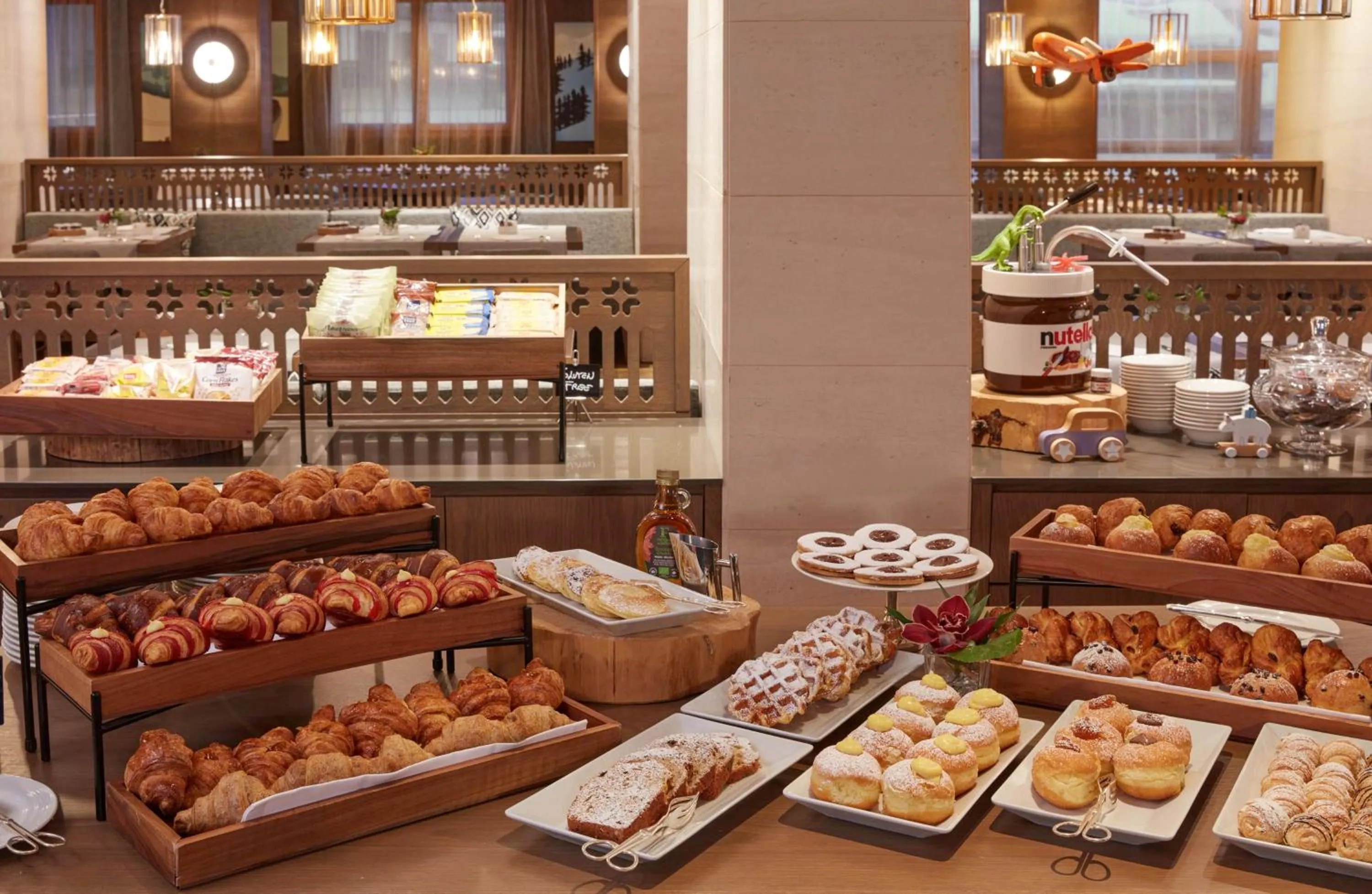 Breakfast in Radisson Residences Savoia Palace Cortina d’Ampezzo