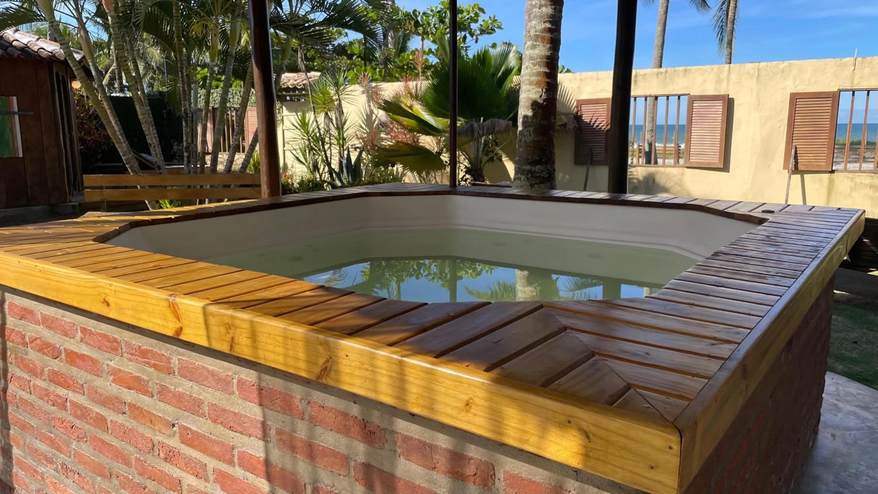 Hot Tub in Pousada dos Hibiscus