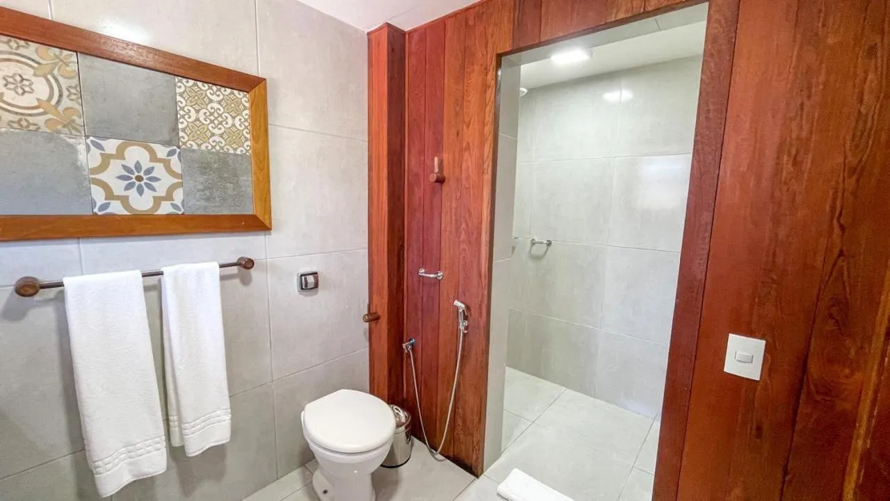 Bathroom in Pousada dos Hibiscus