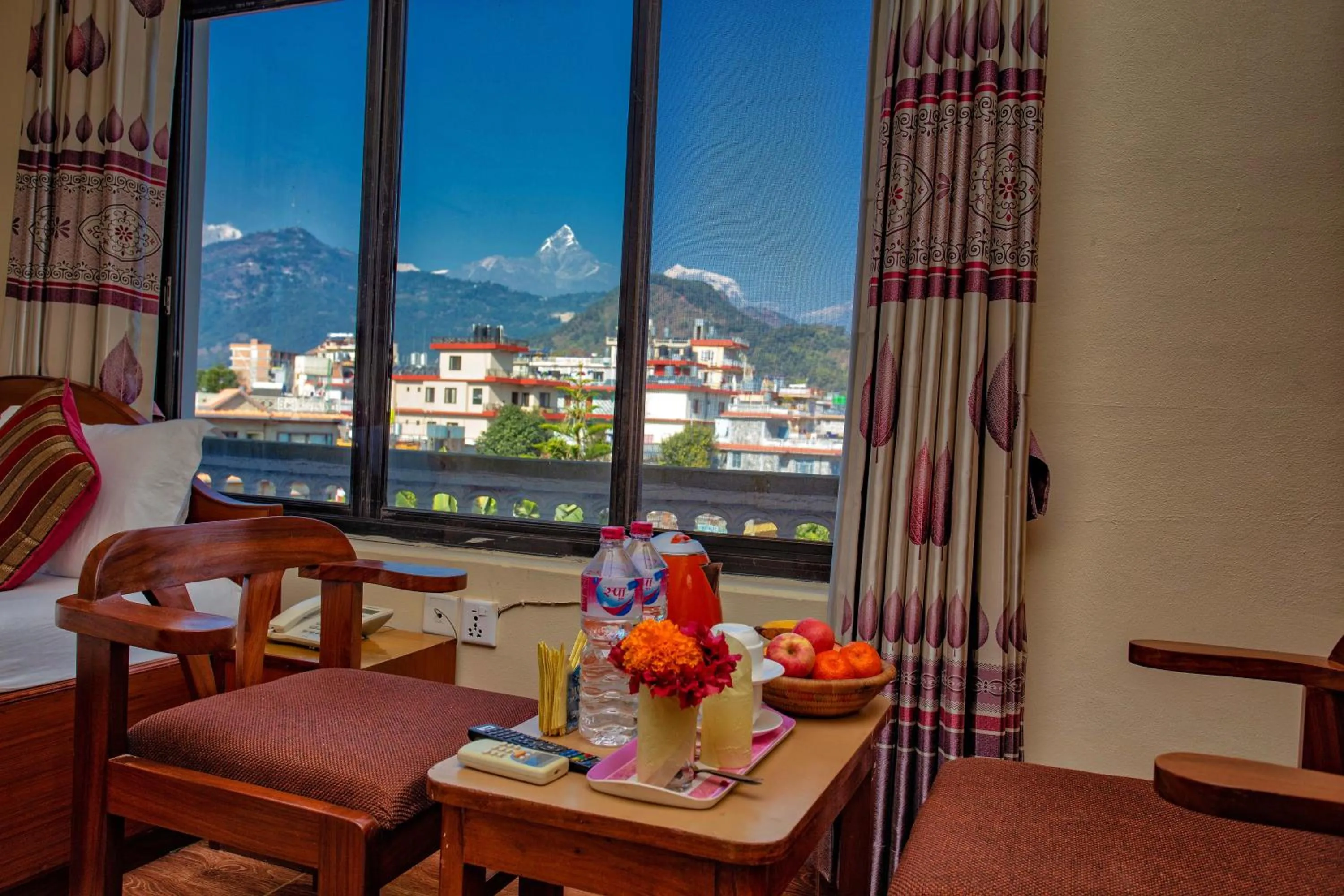 Mountain view in Hotel Grand Holiday