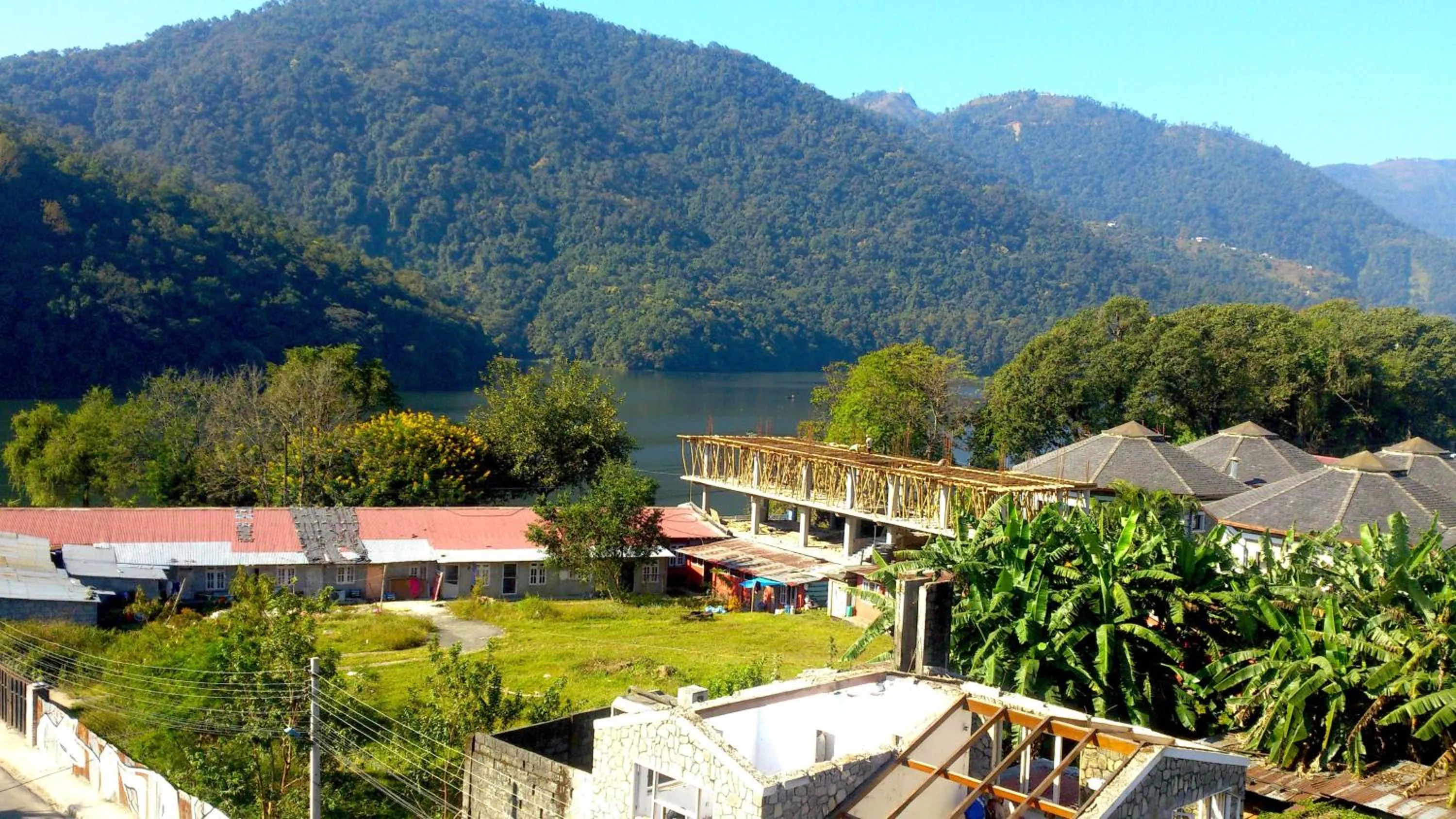 Bird's eye view in Hotel Grand Holiday