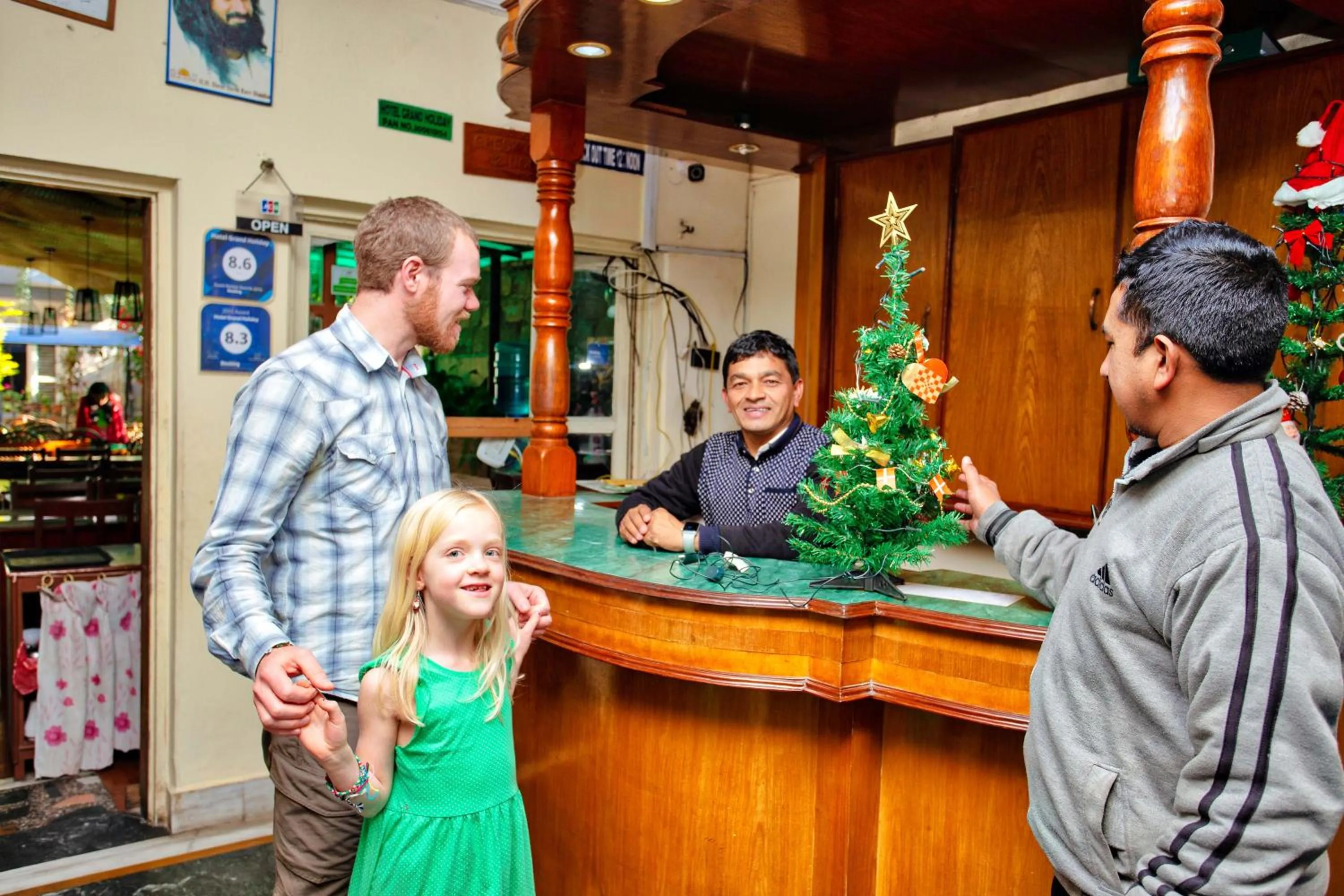 Lobby or reception in Hotel Grand Holiday