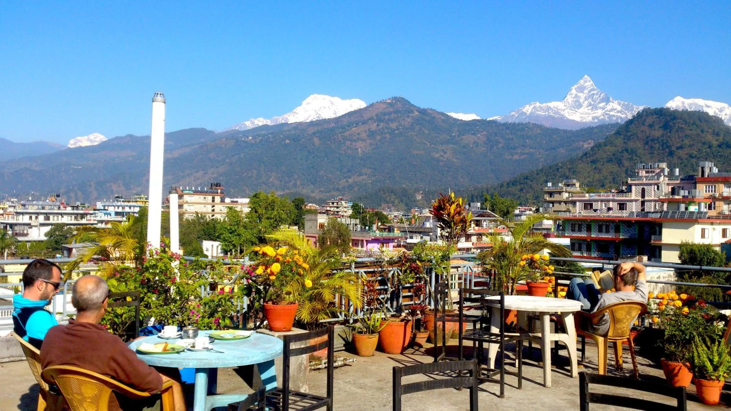 Bird's eye view in Hotel Grand Holiday