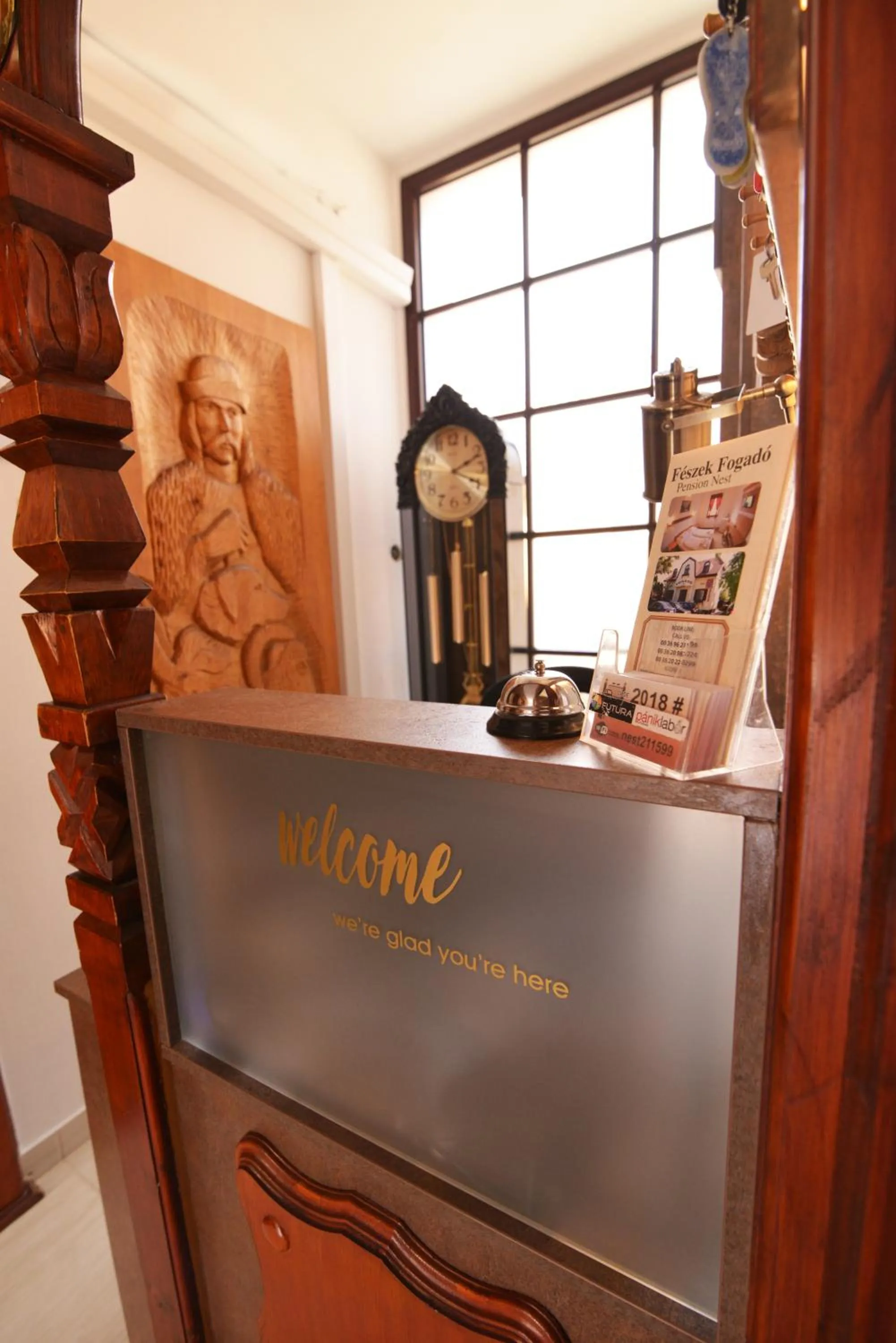 Lobby or reception in Fészek Fogadó - Pension Nest