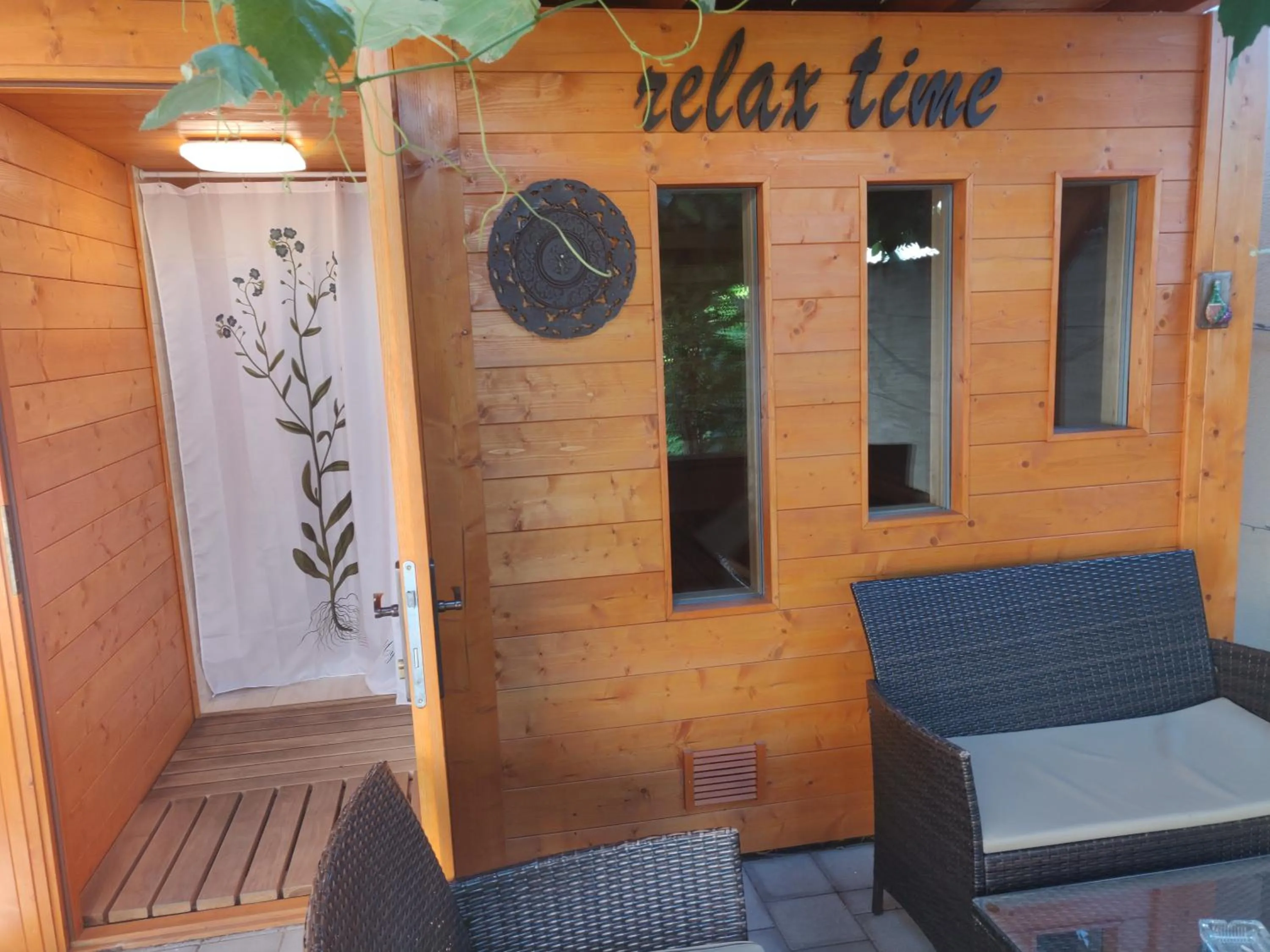 Sauna in Fészek Fogadó - Pension Nest