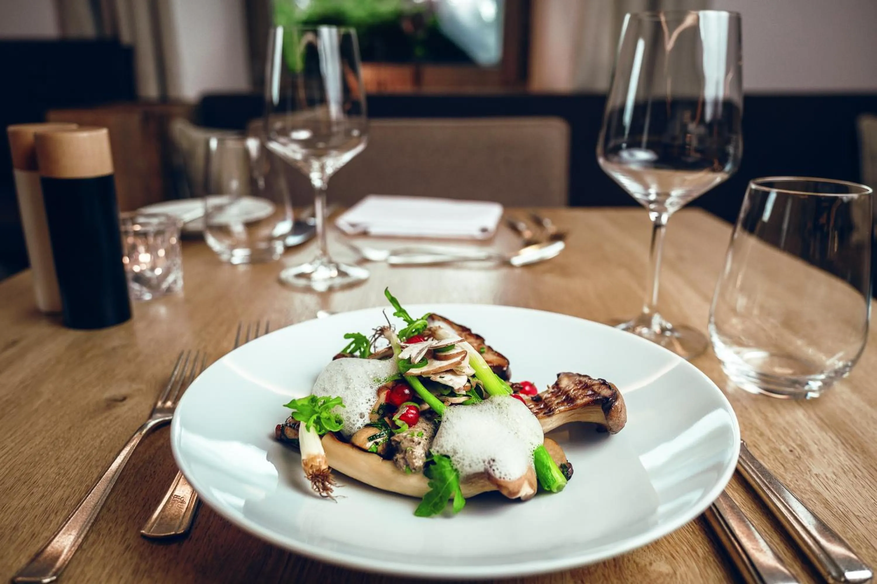 Food and drinks in ADLER HÄUSERN Gourmet & Spa Hotel