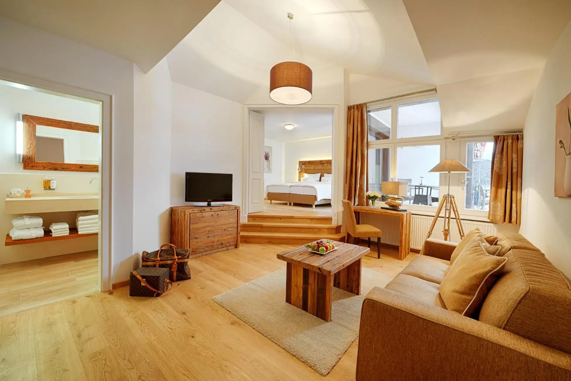 Design Deluxe Double Room with Balcony - single occupancy in ADLER HÄUSERN Gourmet & Spa Hotel Design Deluxe Double Room with Balcony - single occupancy in ADLER HÄUSERN Gourmet & Spa Hotel