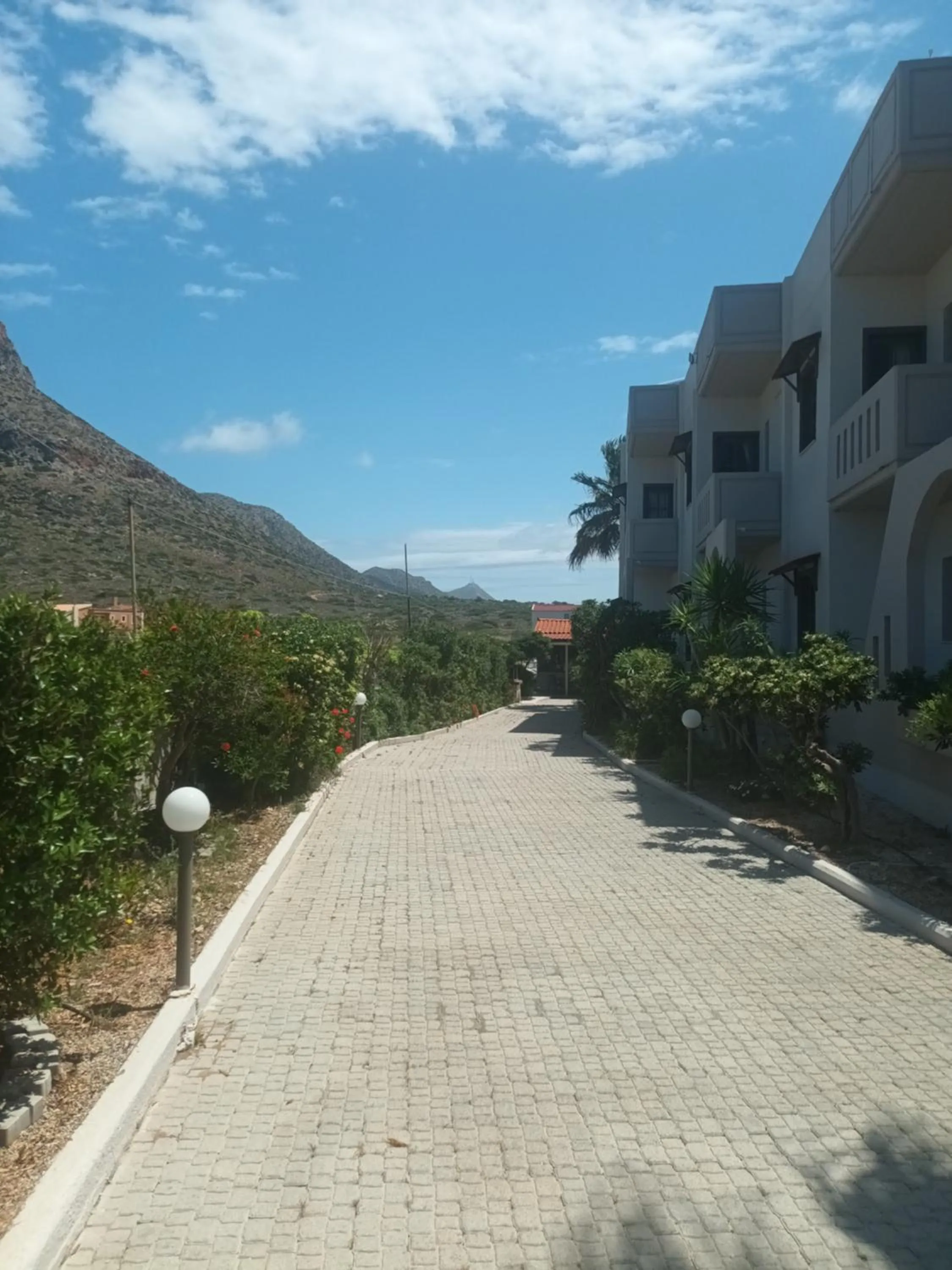 Facade/entrance in Cathrin Suites