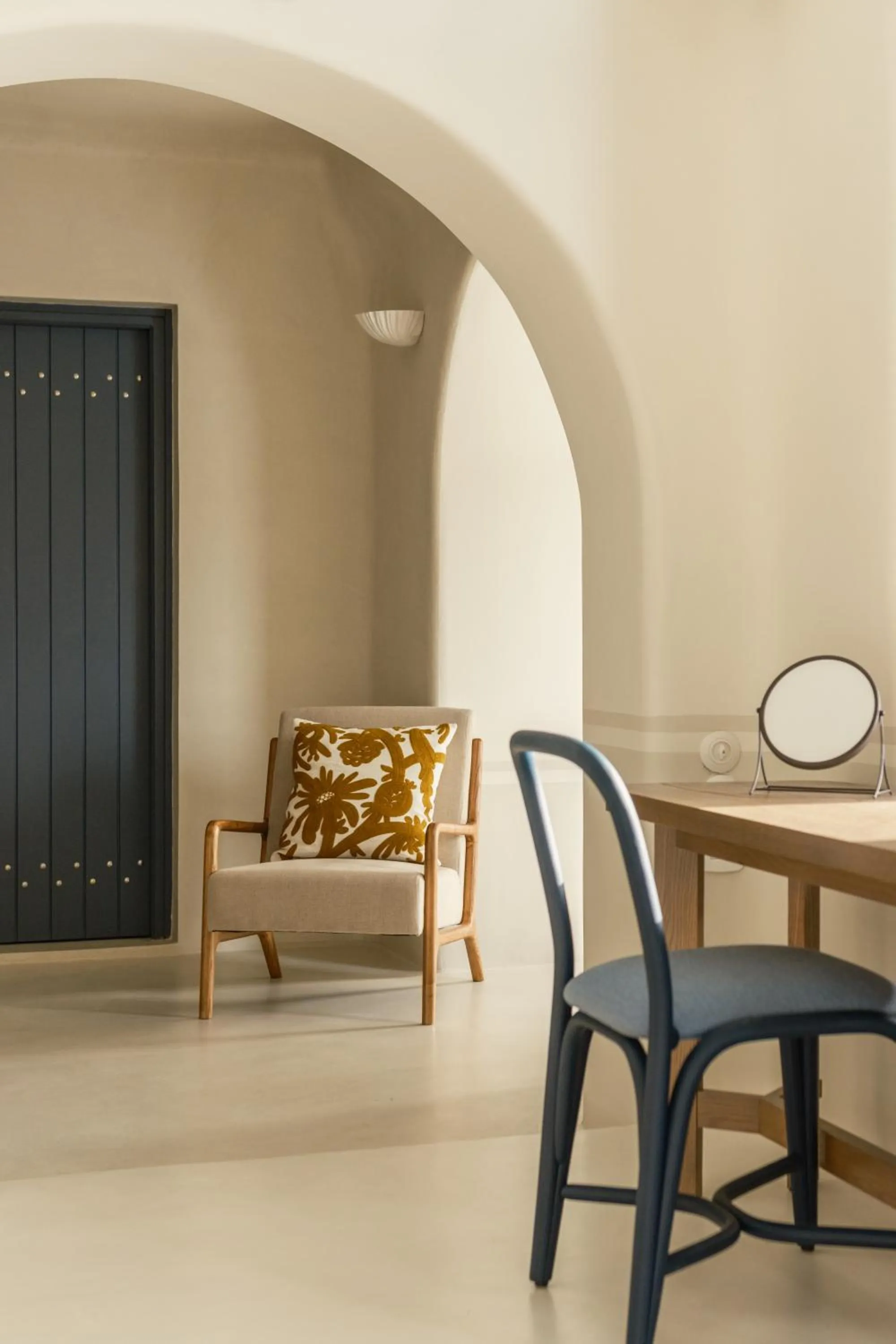 Seating area in Homeric Poems