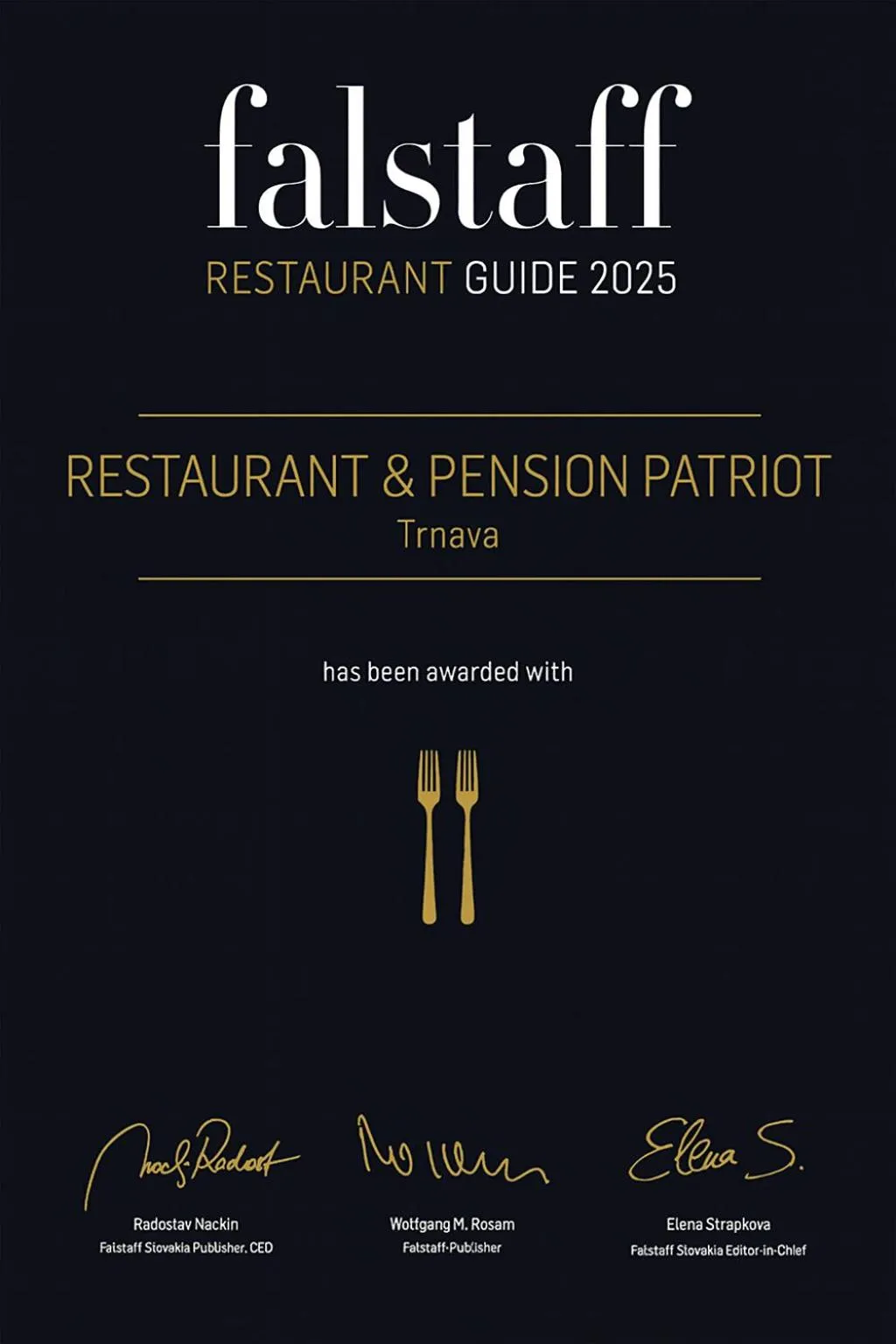 Restaurant/places to eat in Pension & Restaurant PATRIOT Trnava