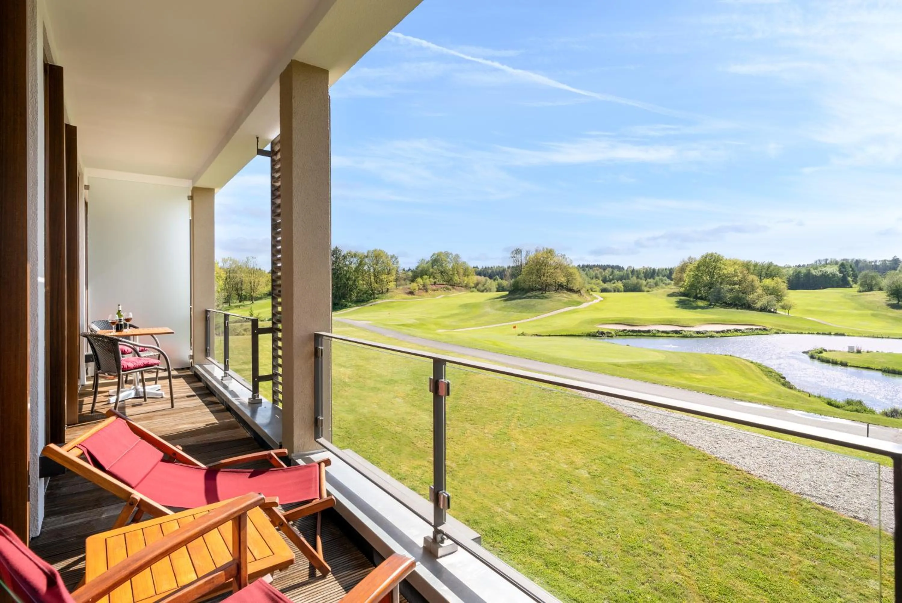Balcony/Terrace in Angel's - das hotel am golfpark