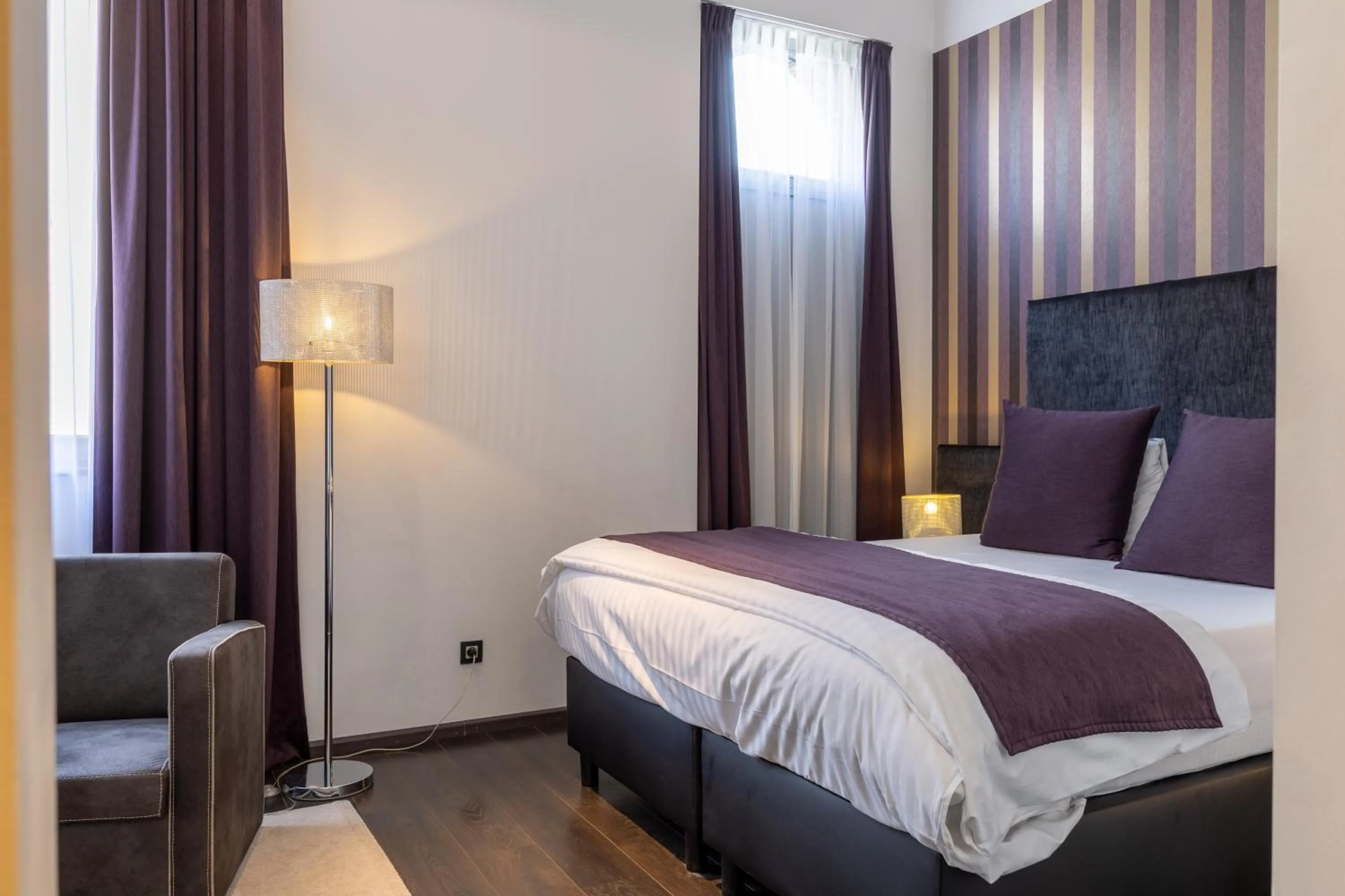 Bedroom, Bed in Hotel De Boskar Peer