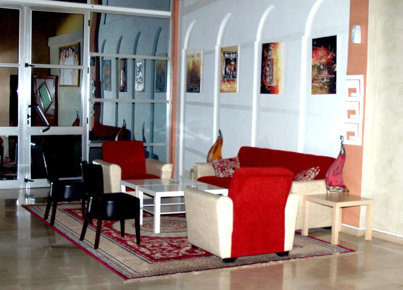 Seating Area in Hôtel Atlas Guercif