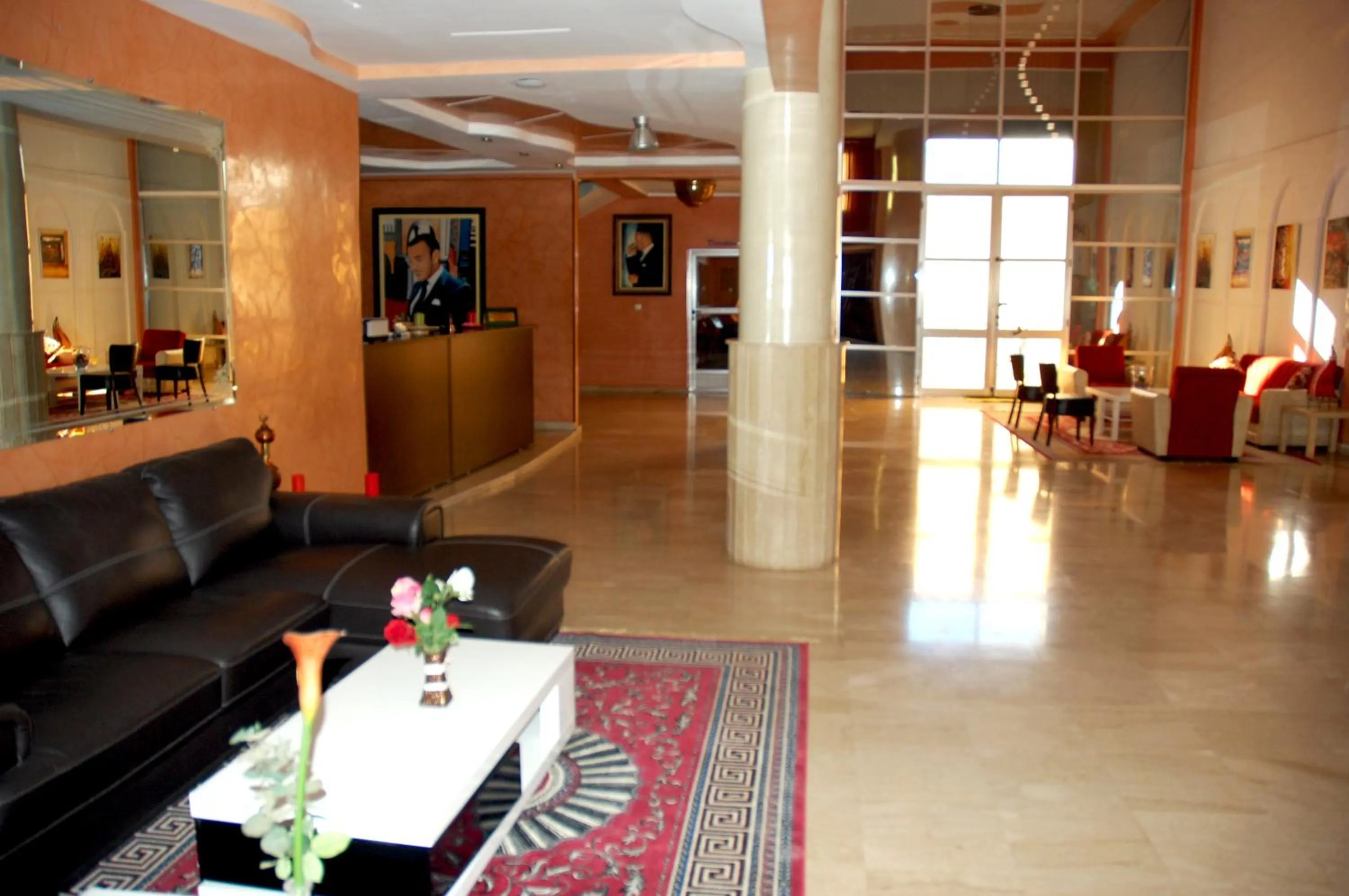 Lobby/Reception in Hôtel Atlas Guercif