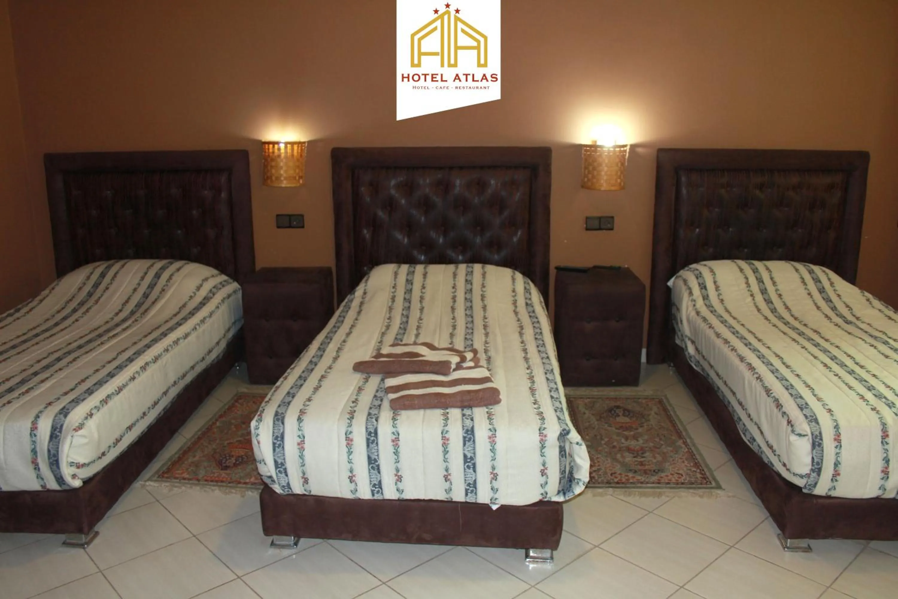 Bed in Hôtel Atlas Guercif