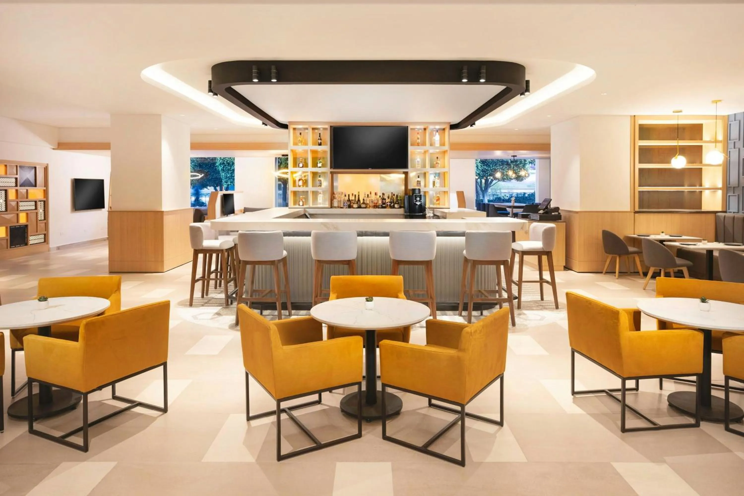 Lobby or reception in Courtyard by Marriott Puebla Las Animas