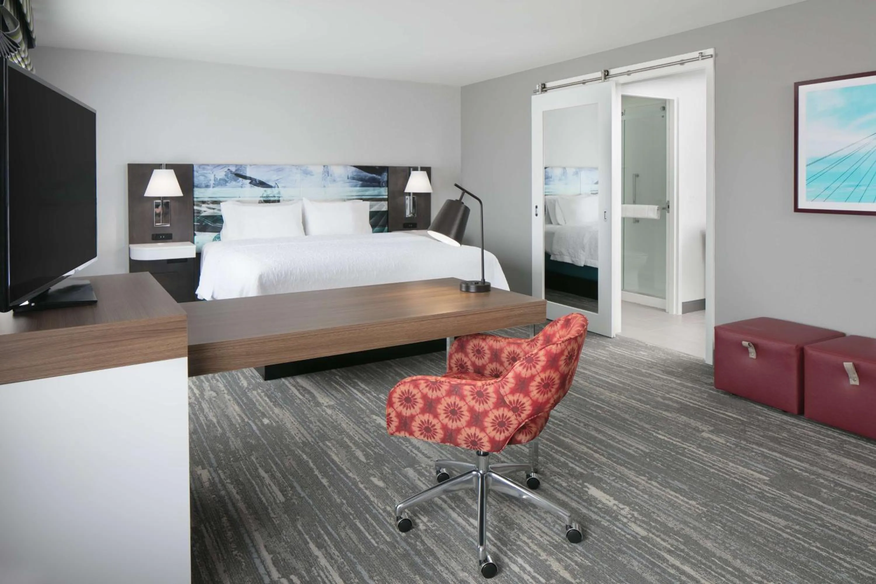Bedroom, Bed in Hampton Inn By Hilton Wichita Northwest