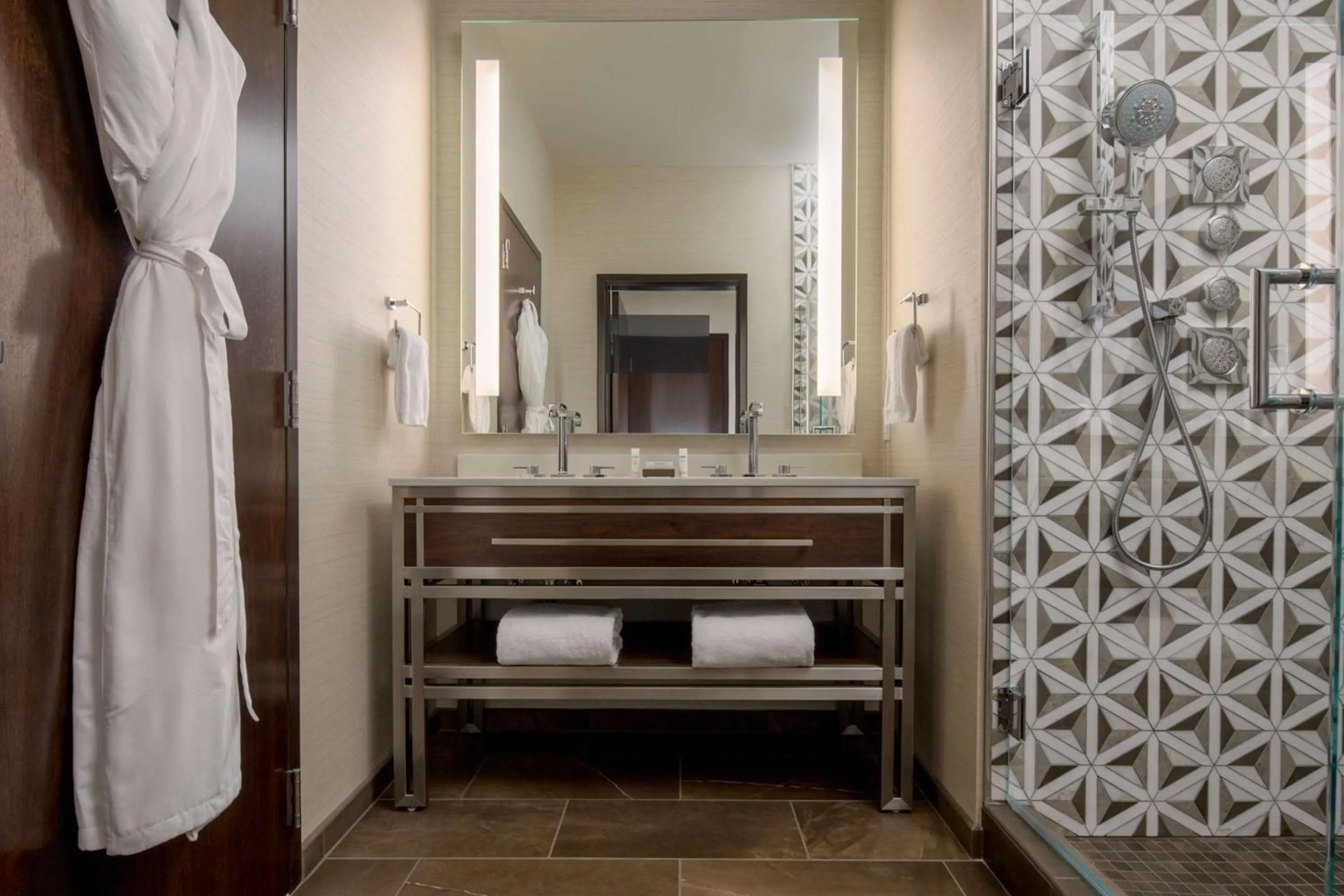 Bathroom in Embassy Suites By Hilton Seattle Downtown Pioneer Square