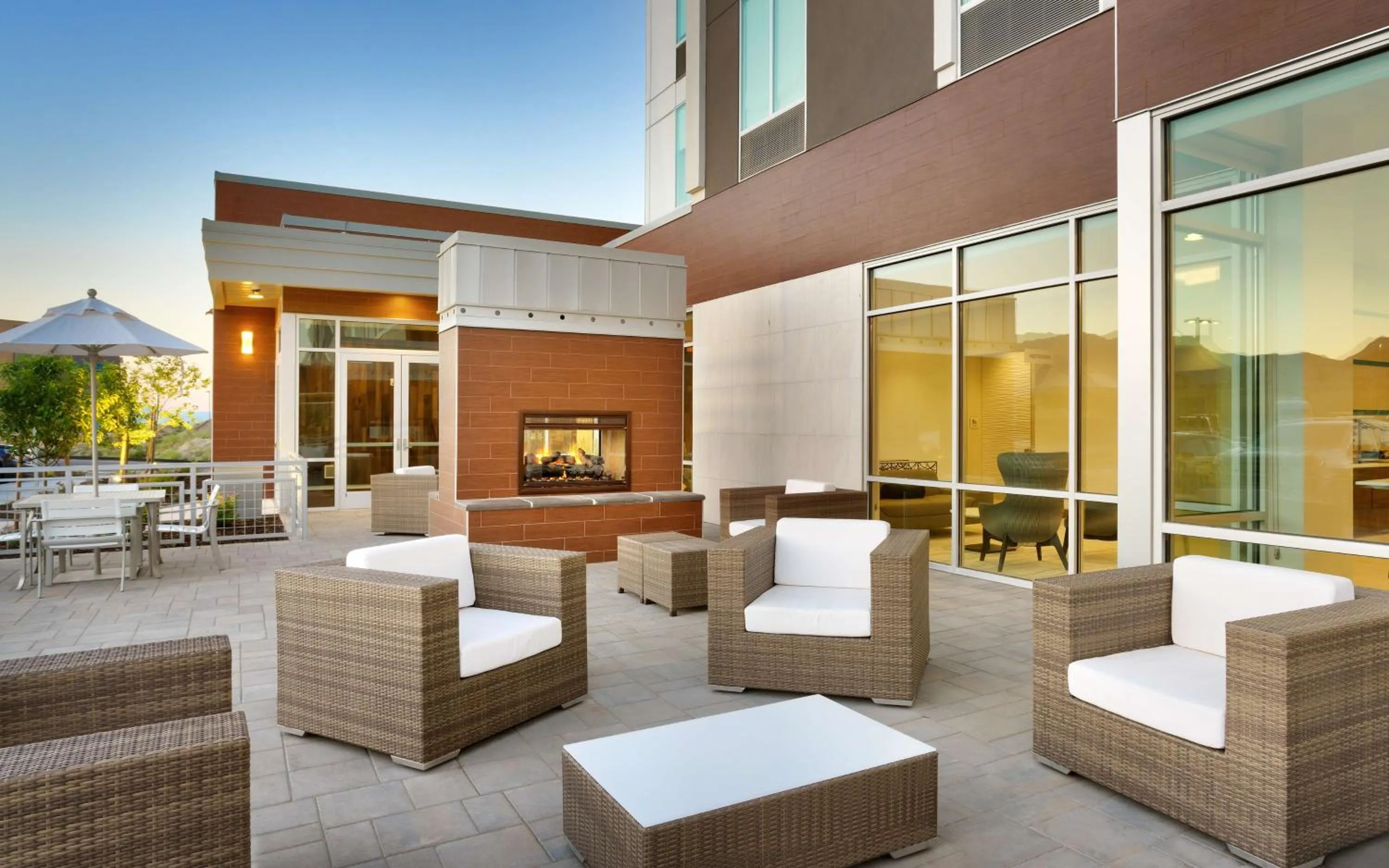 Patio in Hilton Garden Inn Lehi