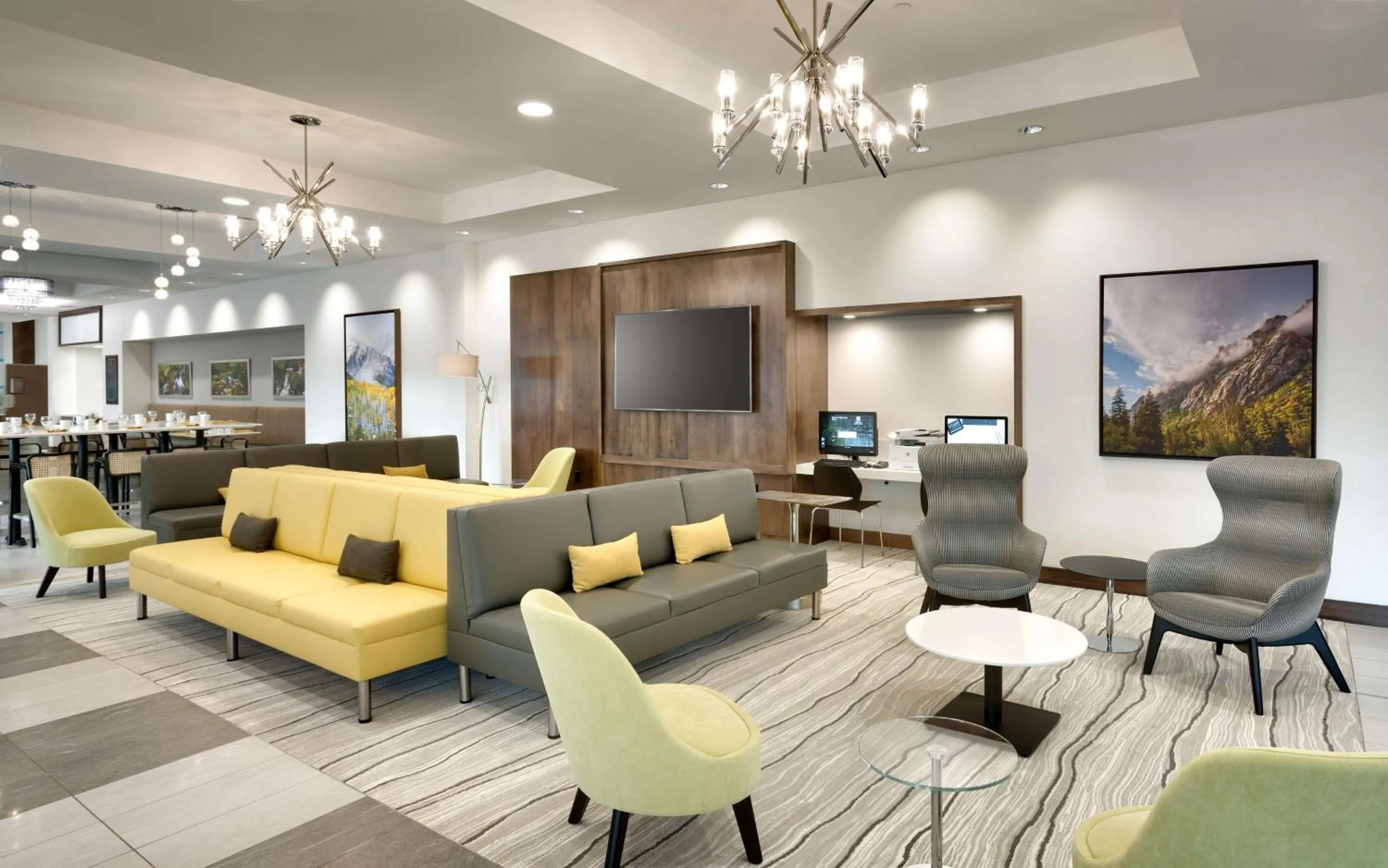 Lobby or reception in Hilton Garden Inn Lehi