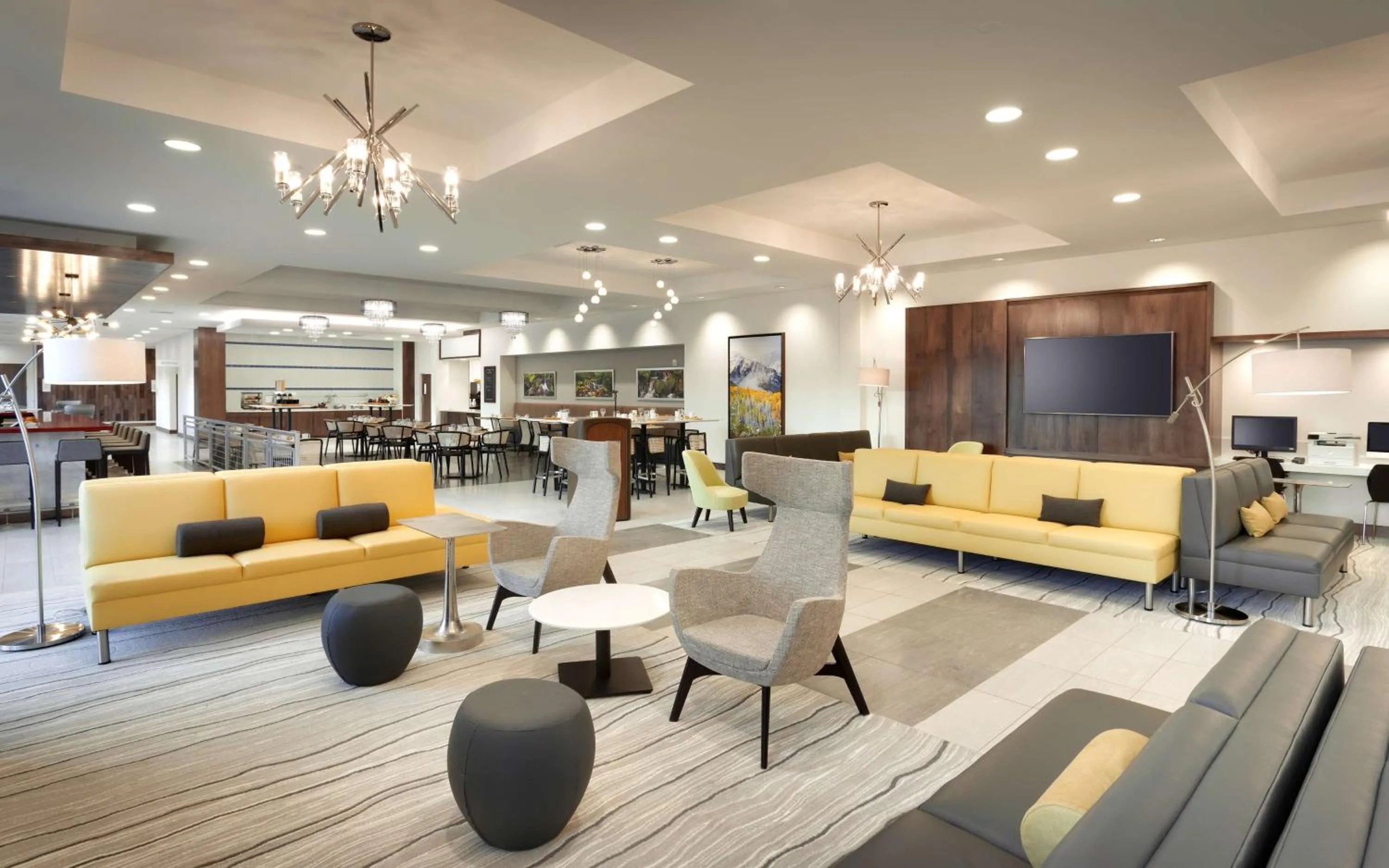 Lobby or reception in Hilton Garden Inn Lehi